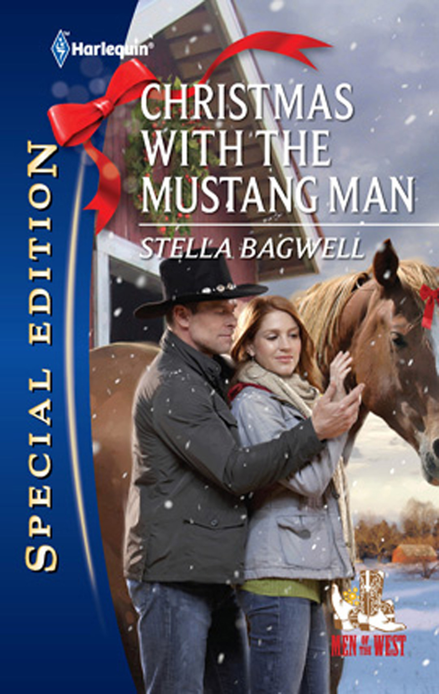 Обложка книги «Christmas with the Mustang Man»
