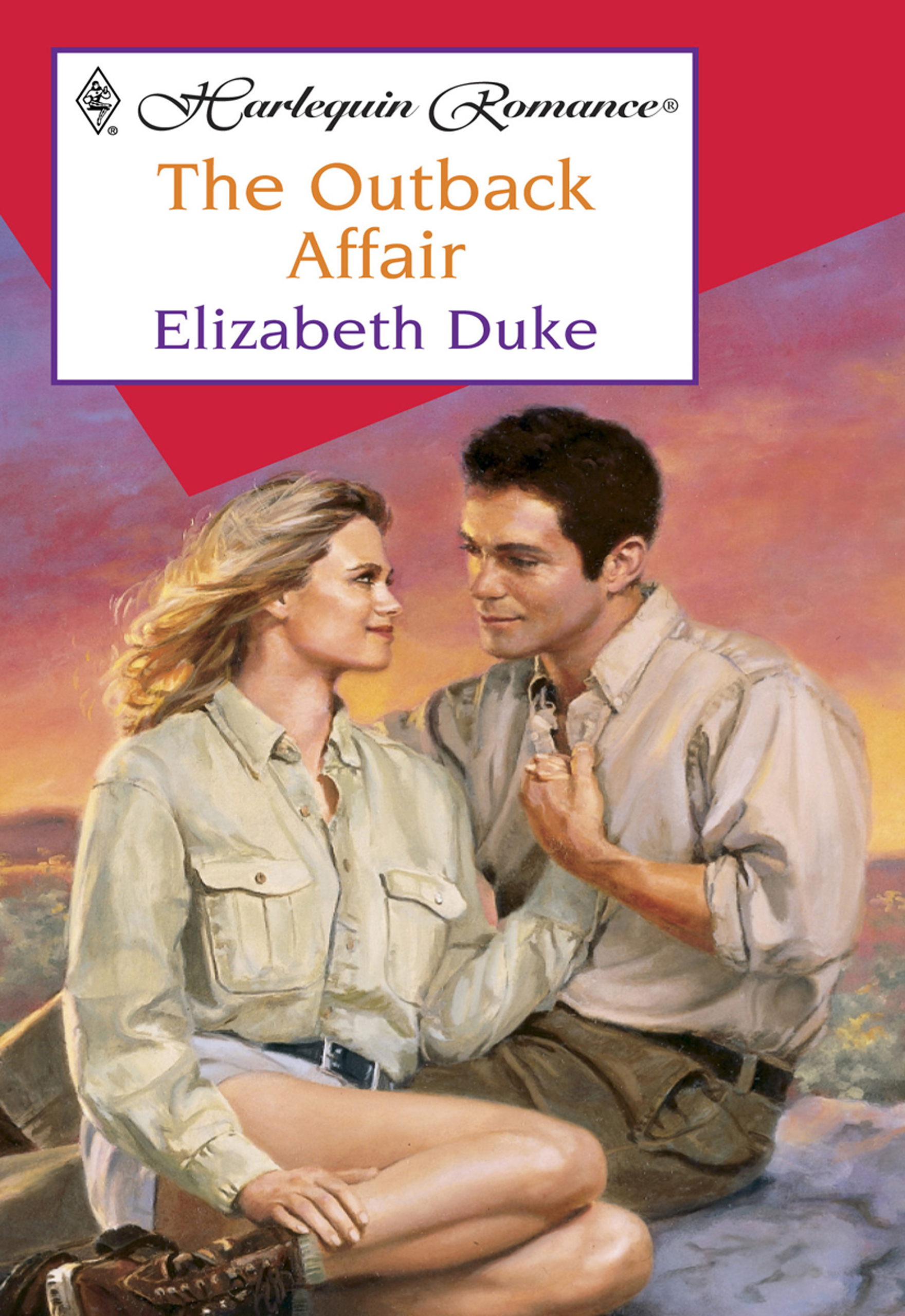 Обложка книги «The Outback Affair»