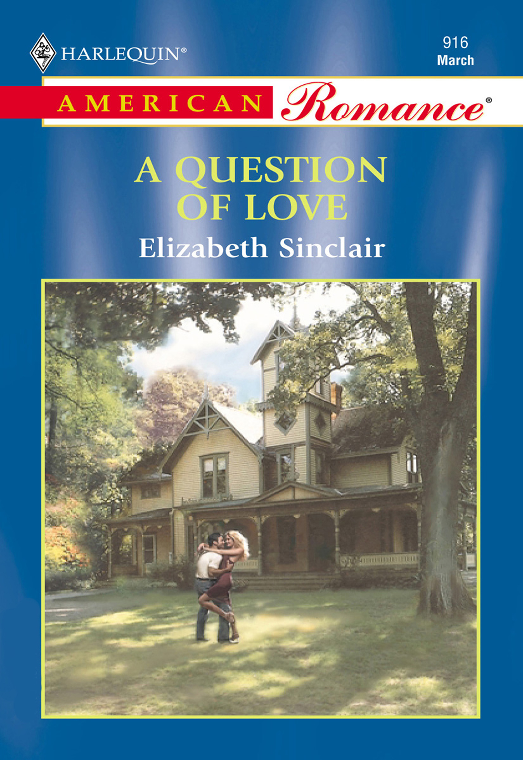 Обложка книги «A Question Of Love»