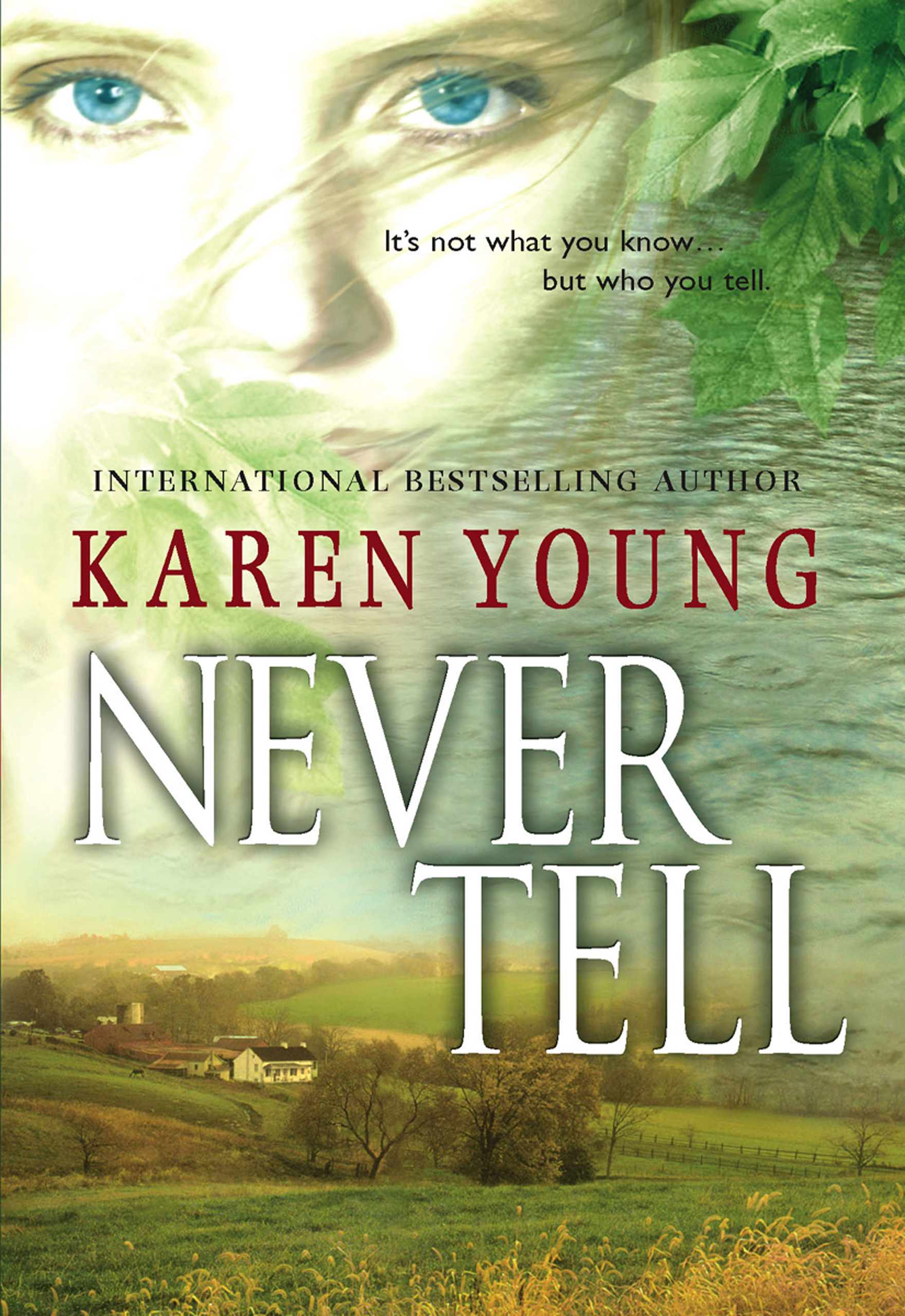 Обложка книги «Never Tell»