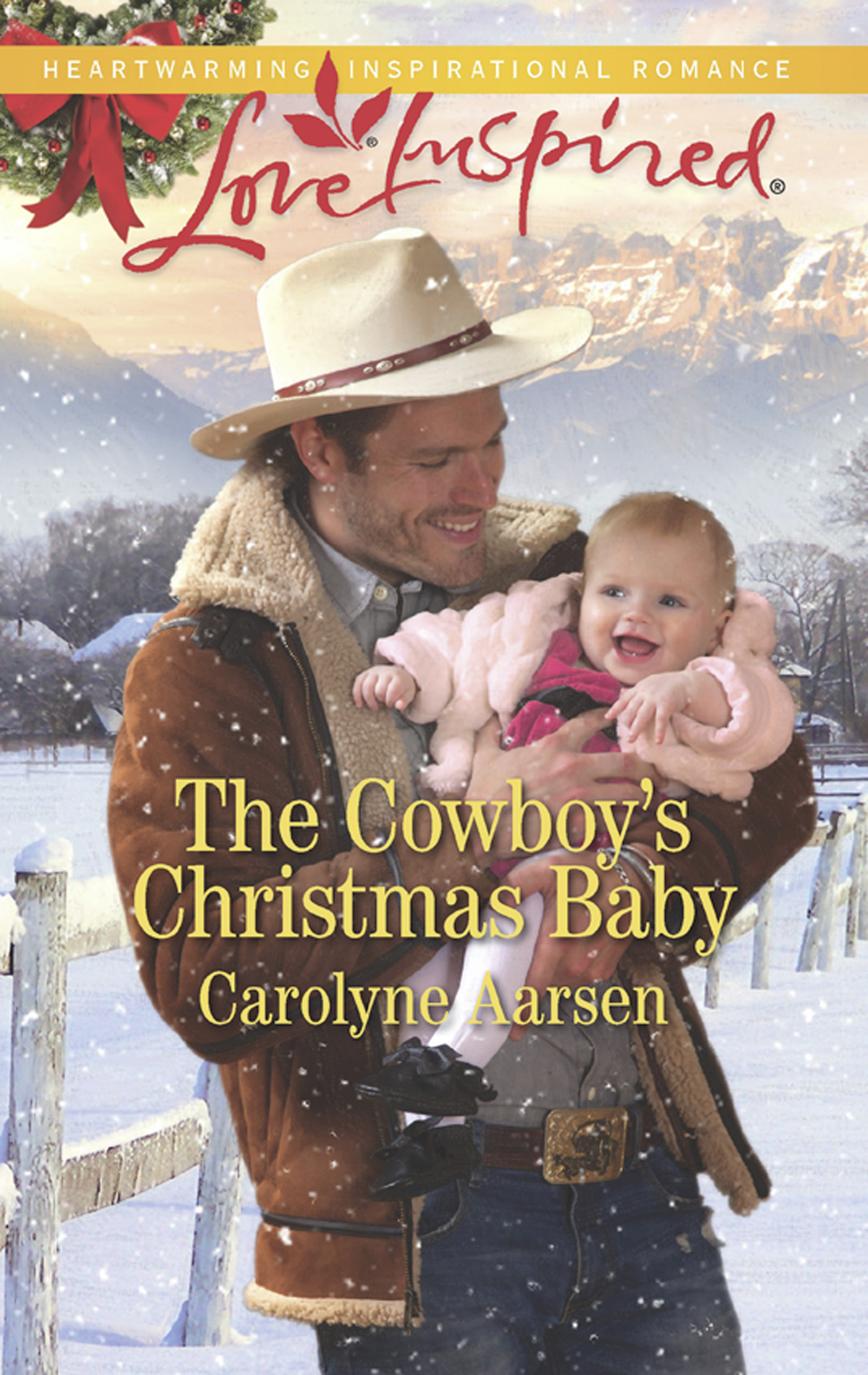 Обложка книги «The Cowboy's Christmas Baby»