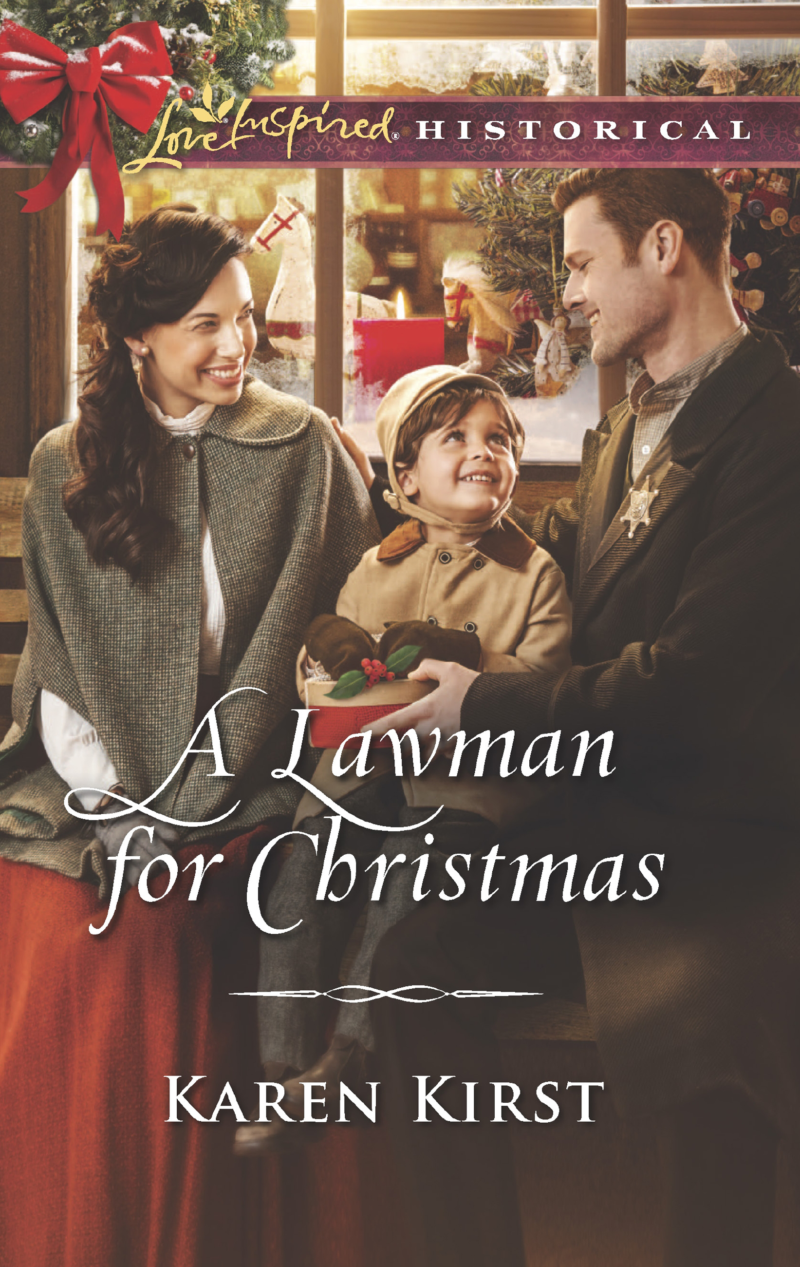 Обложка книги «A Lawman For Christmas»