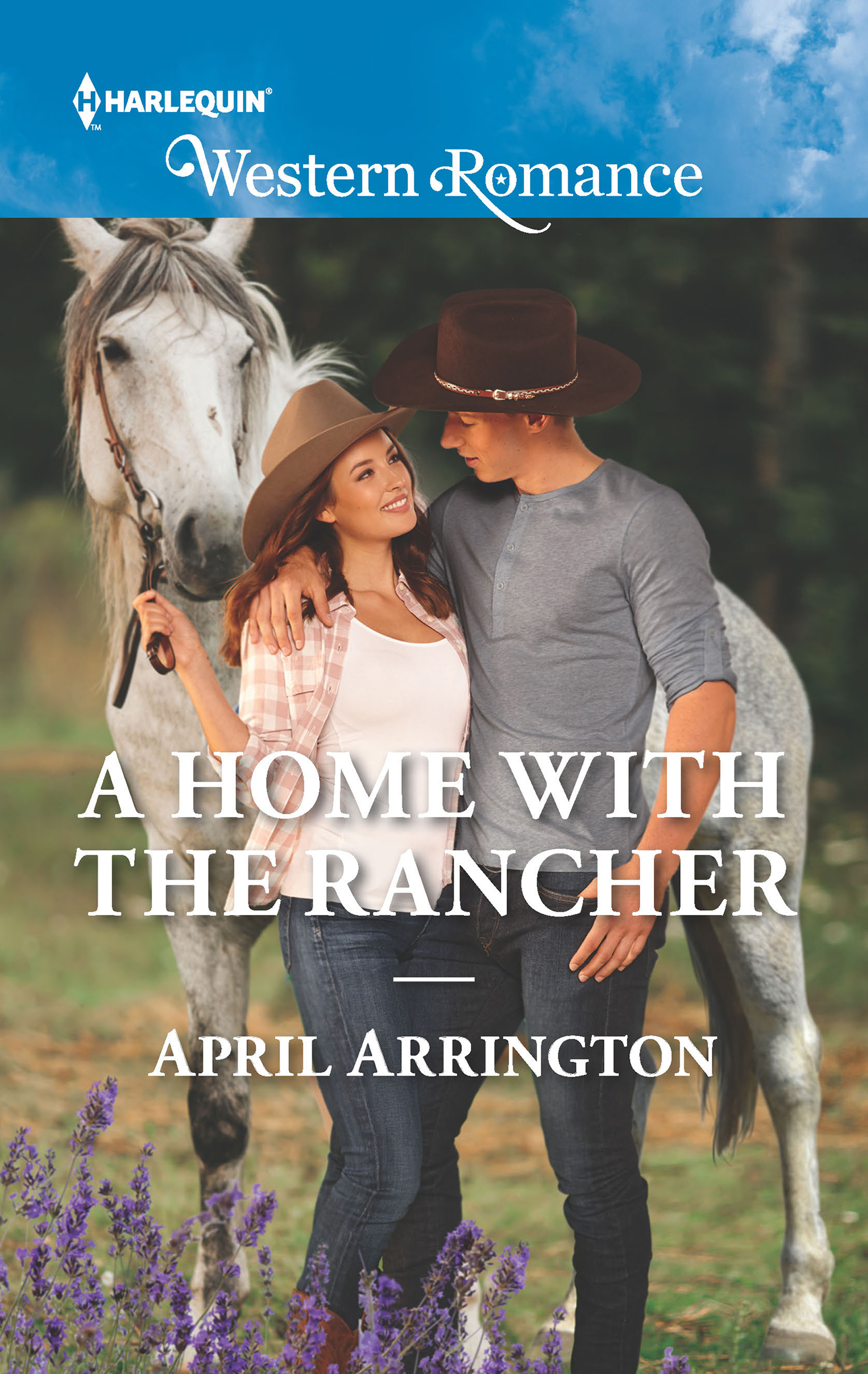 Обложка книги «A Home With The Rancher»