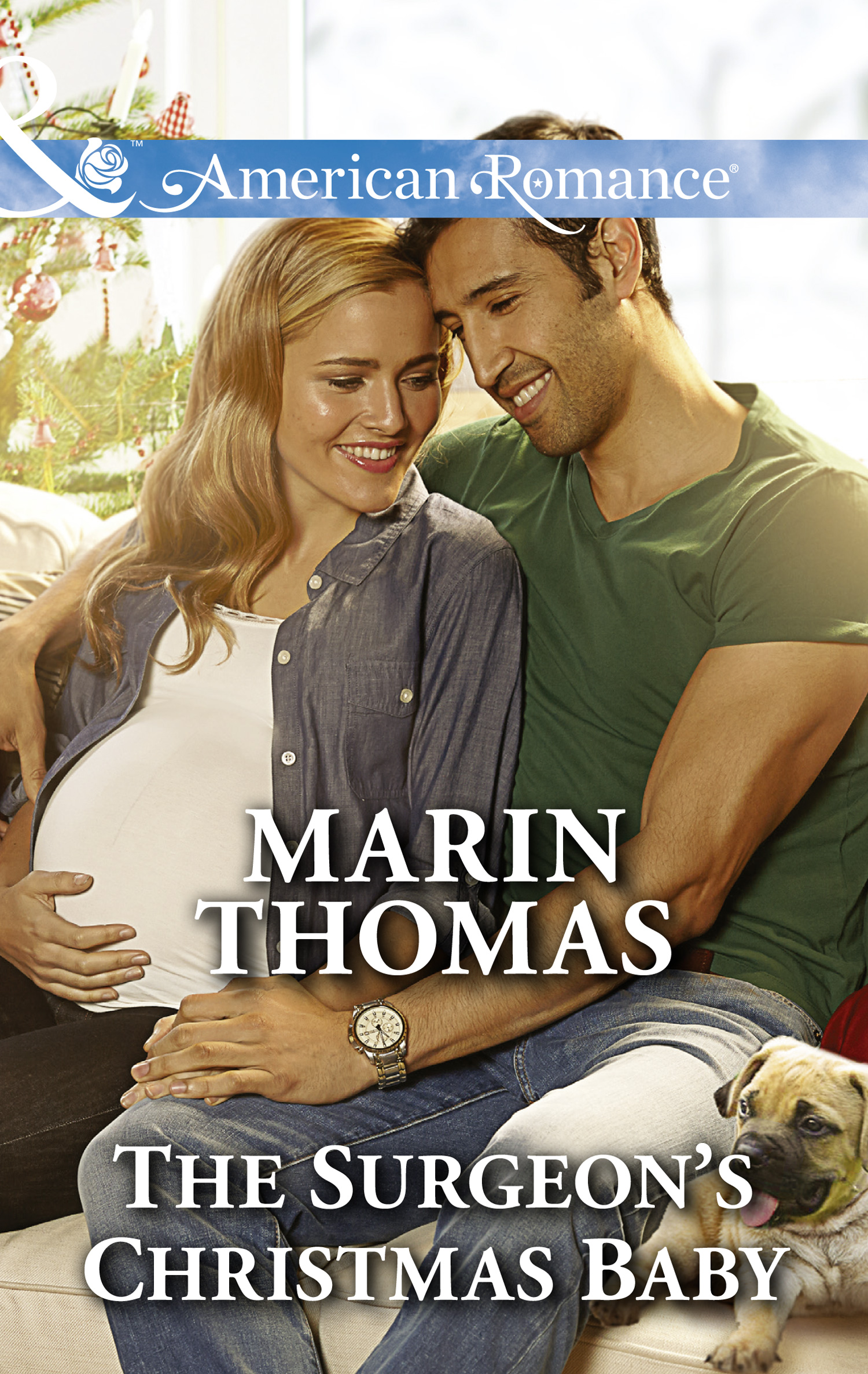 Обложка книги «The Surgeon's Christmas Baby»