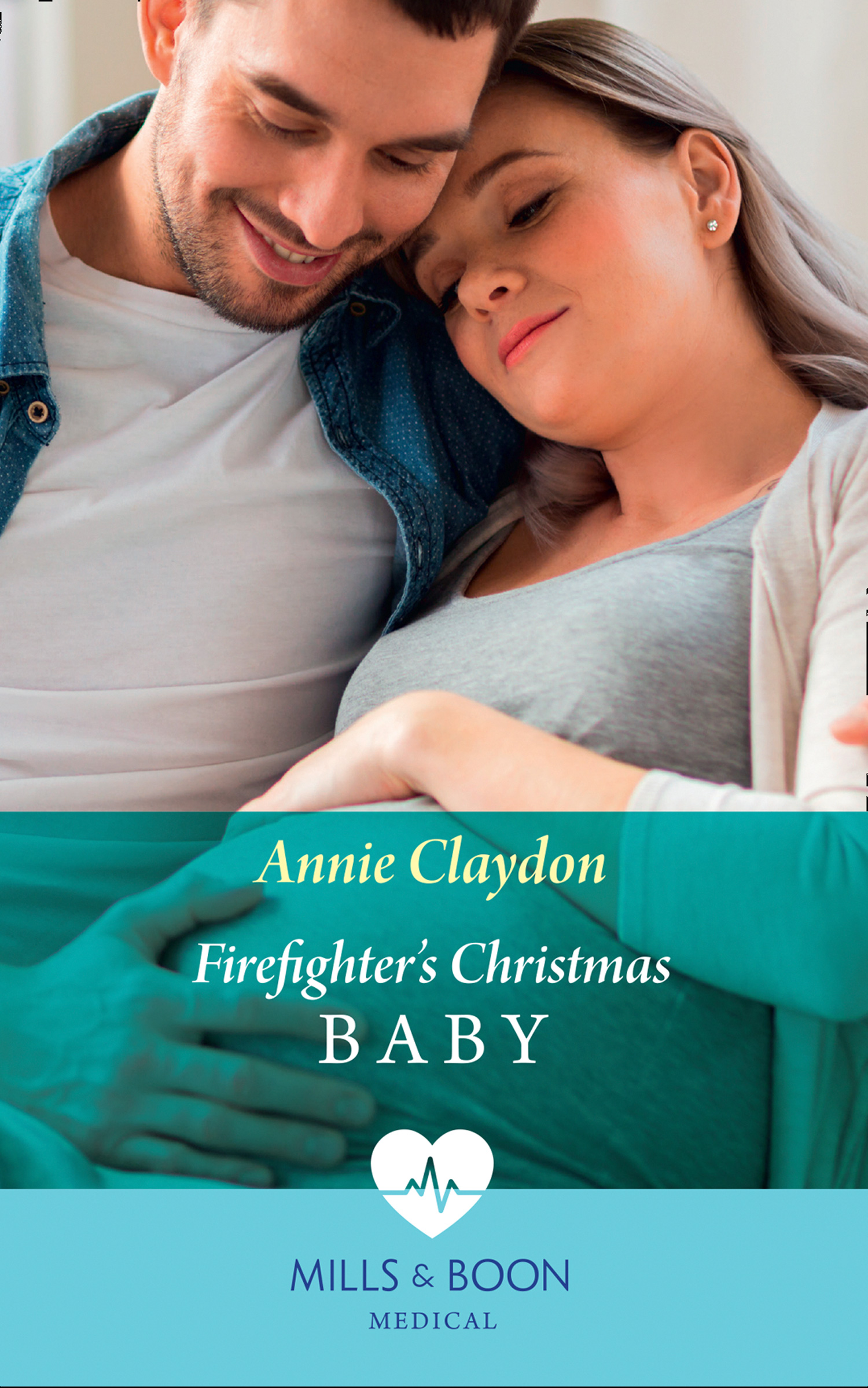 Обложка книги «Firefighter's Christmas Baby»