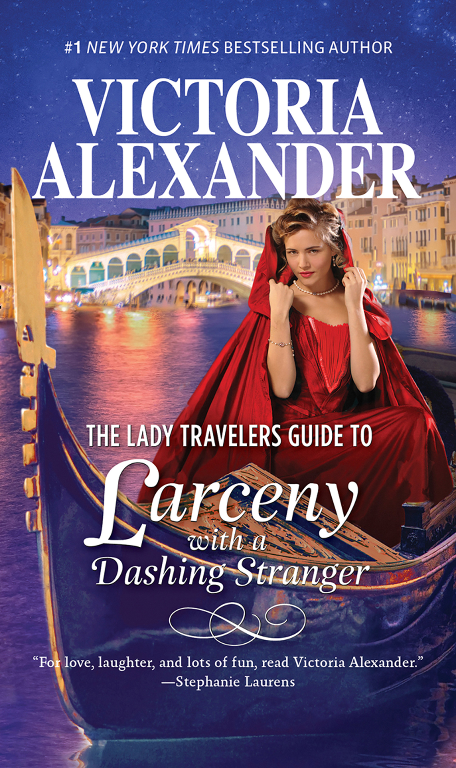Обложка книги «The Lady Travelers Guide To Larceny With A Dashing Stranger»