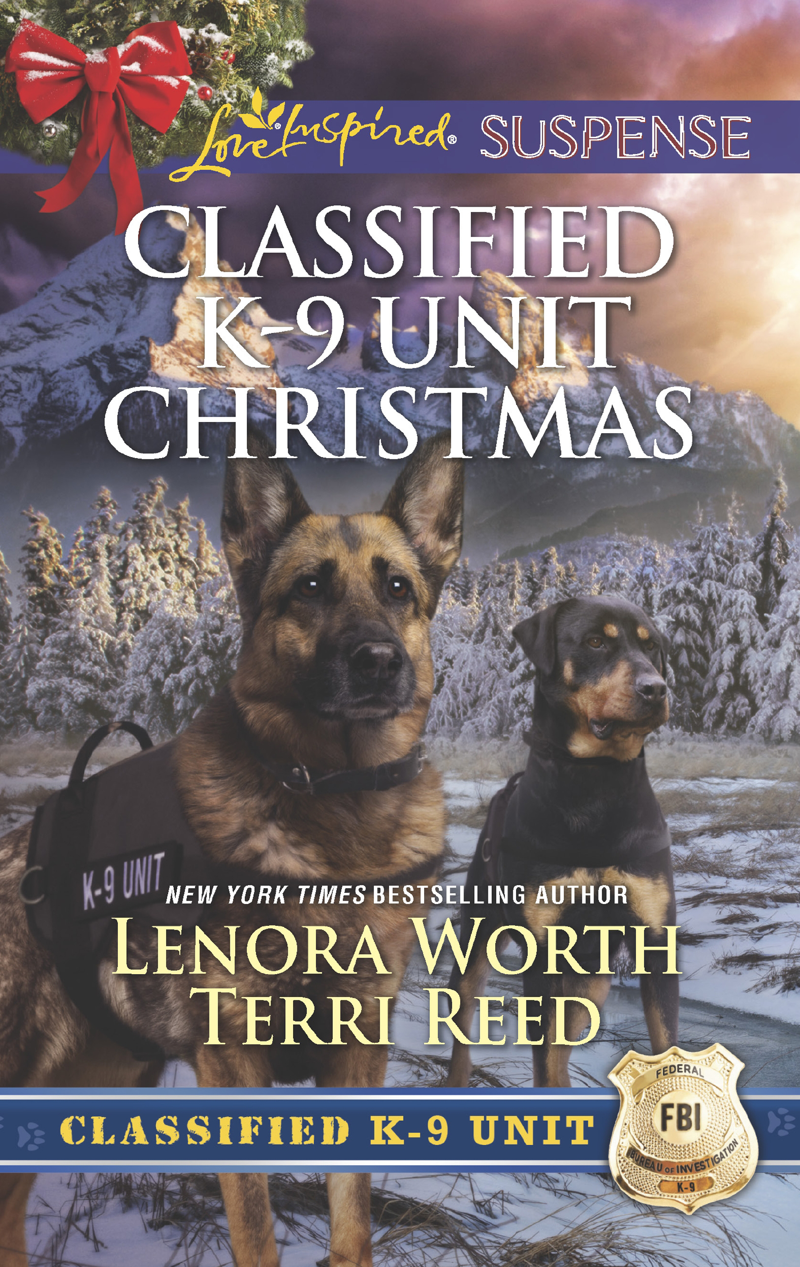 Обложка книги «Classified K-9 Unit Christmas»