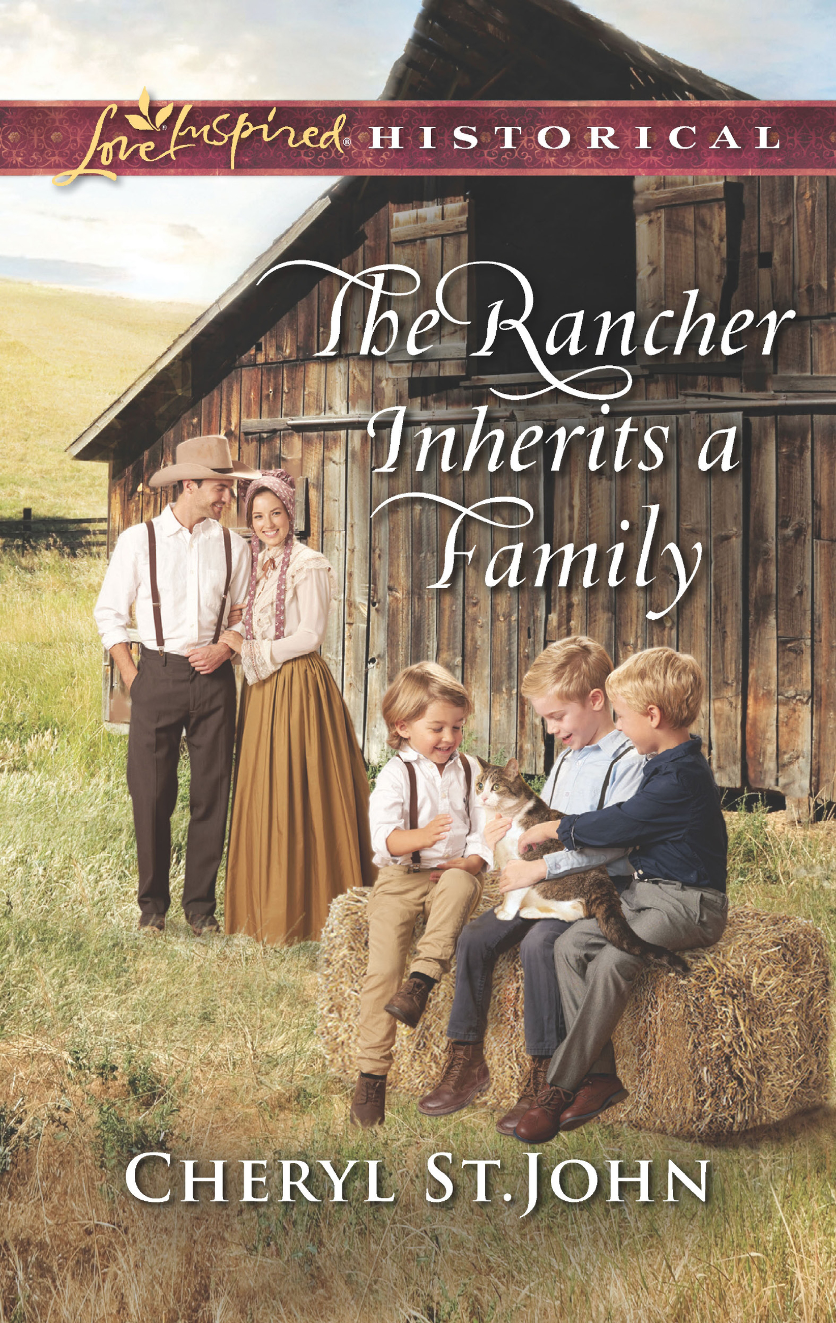 Обложка книги «The Rancher Inherits A Family»