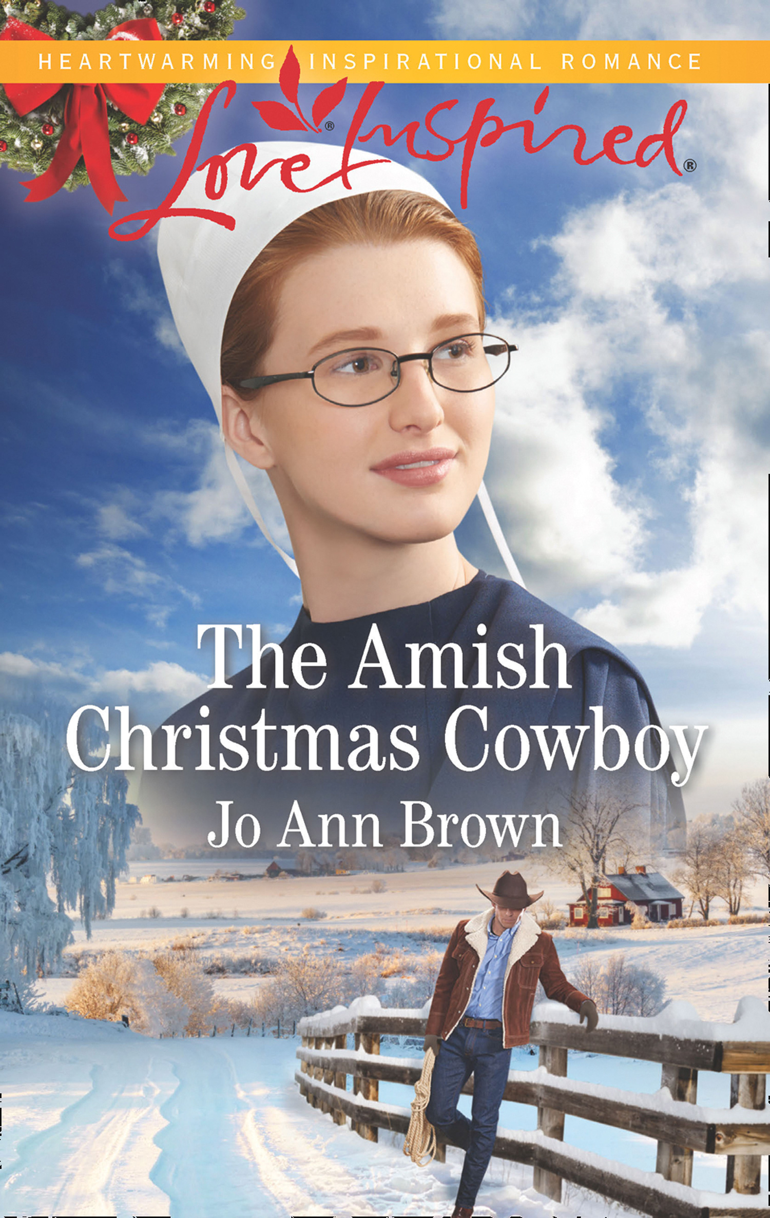Обложка книги «The Amish Christmas Cowboy»