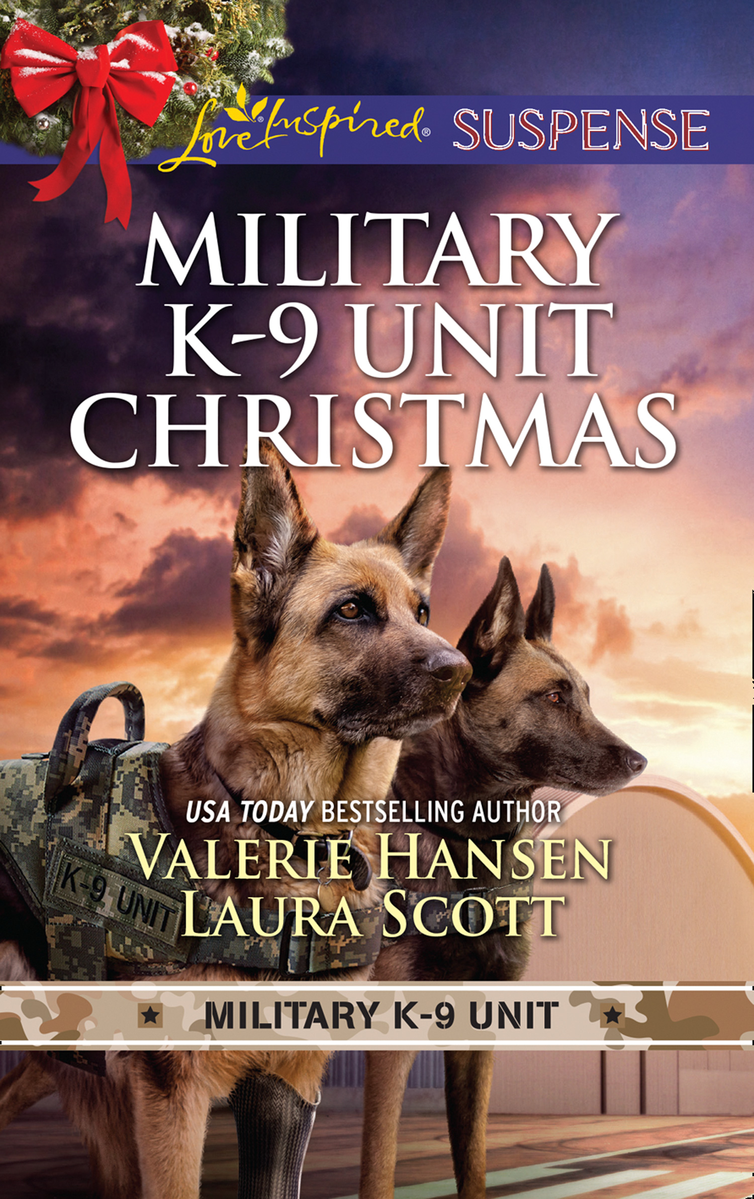 Обложка книги «Military K-9 Unit Christmas»