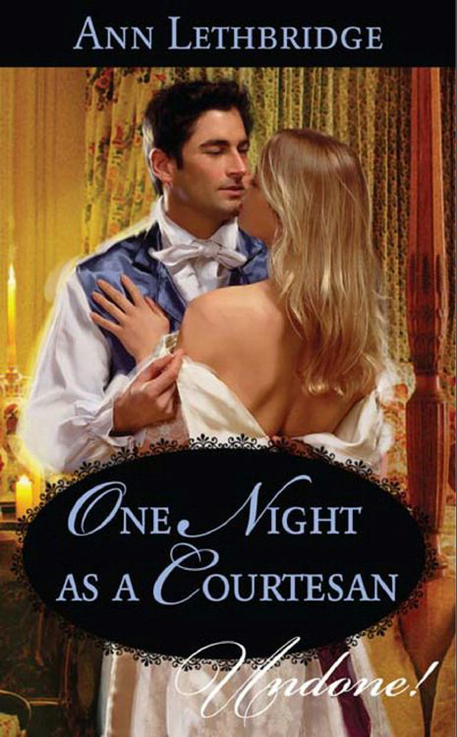 Обложка книги «One Night as a Courtesan»