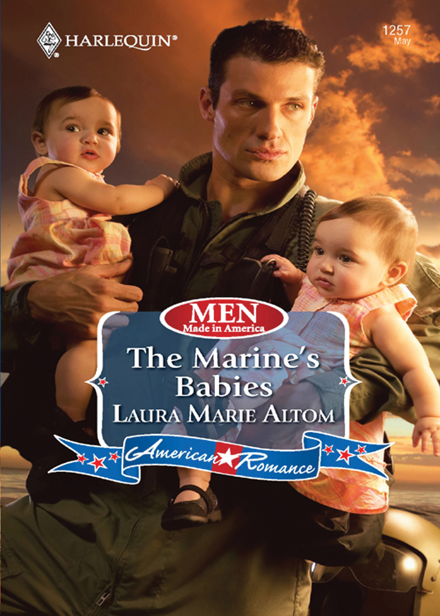 Обложка книги «The Marine's Babies»