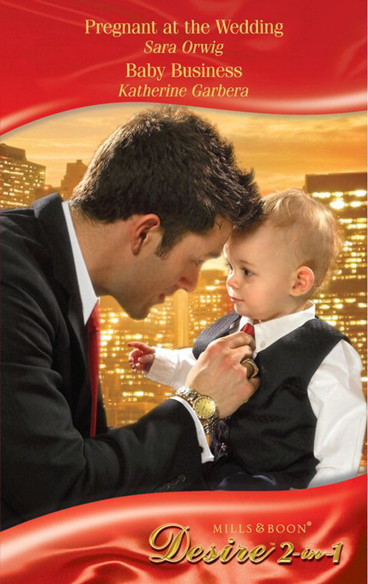 Обложка книги «Pregnant at the Wedding / Baby Business»