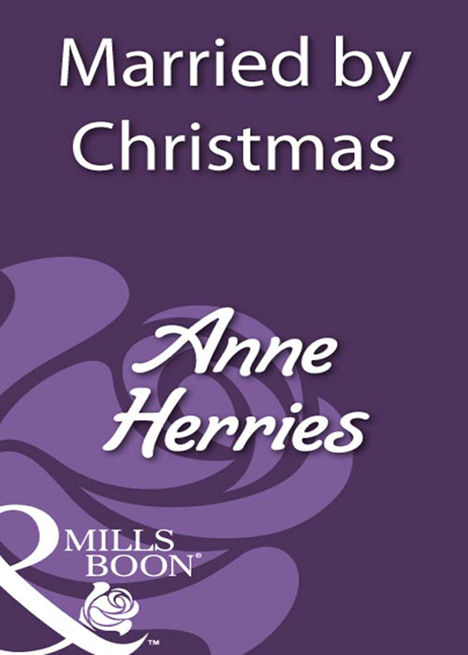 Обложка книги «Married By Christmas»