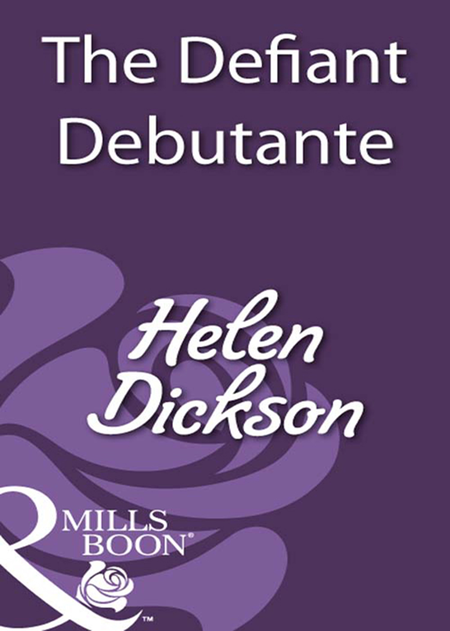 Обложка книги «The Defiant Debutante»