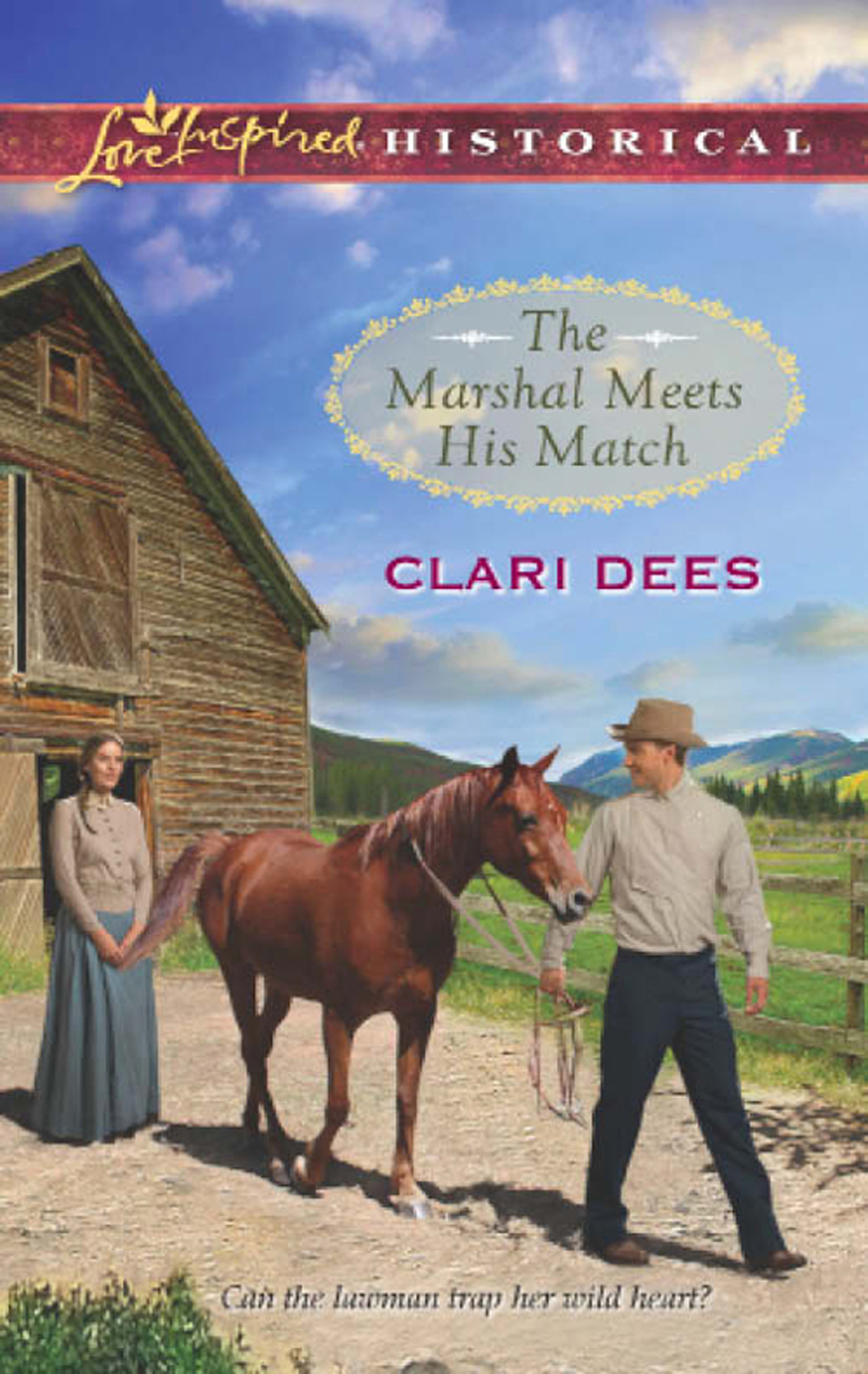 Обложка книги «The Marshal Meets His Match»