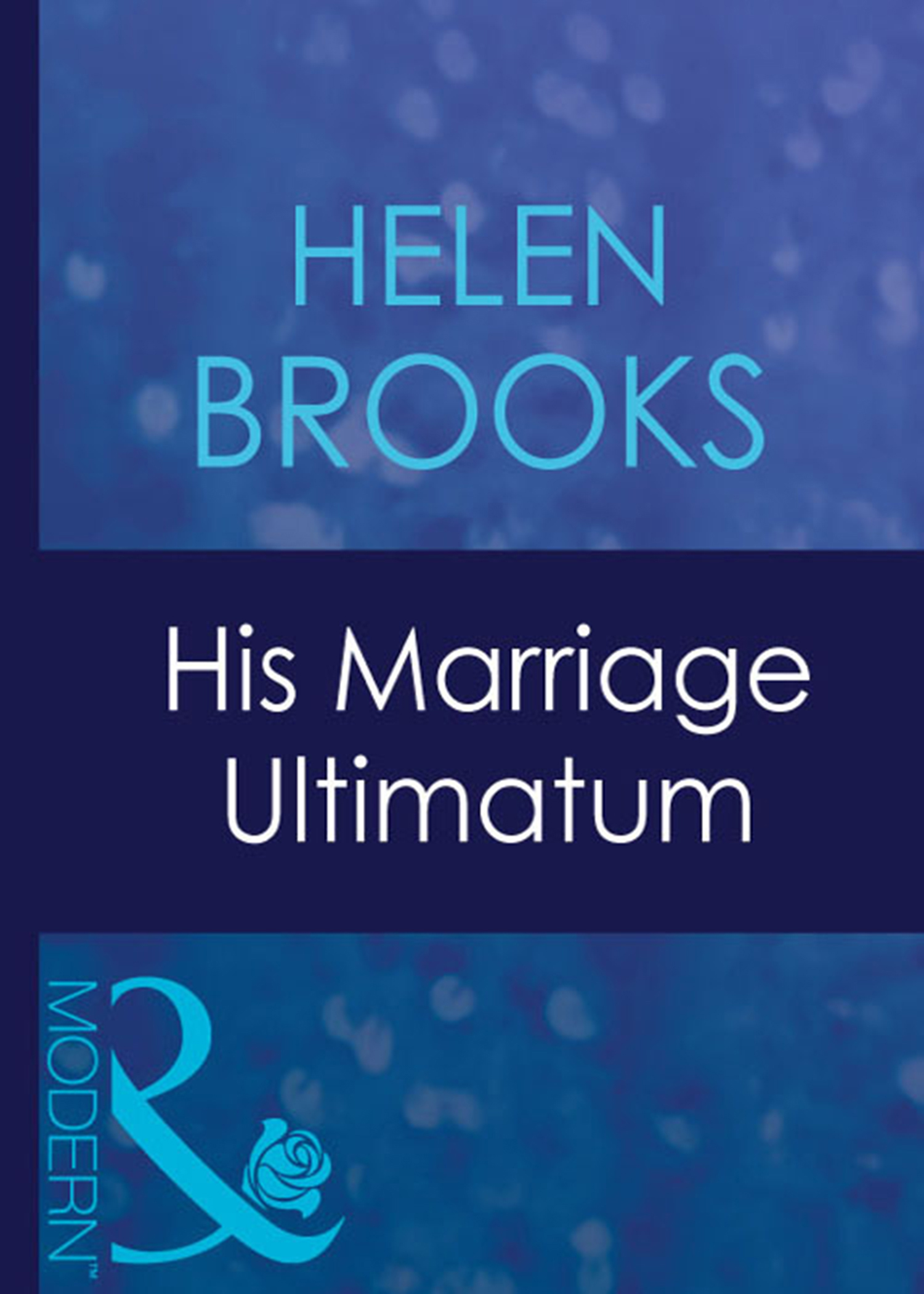 Обложка книги «His Marriage Ultimatum»