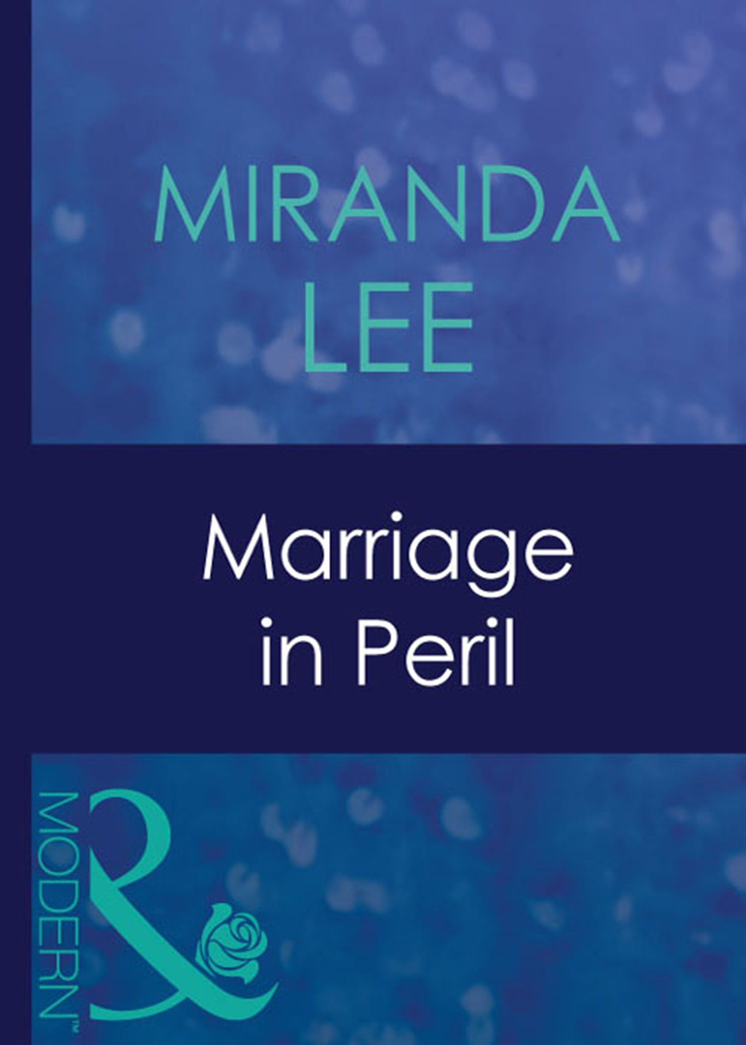 Обложка книги «Marriage In Peril»