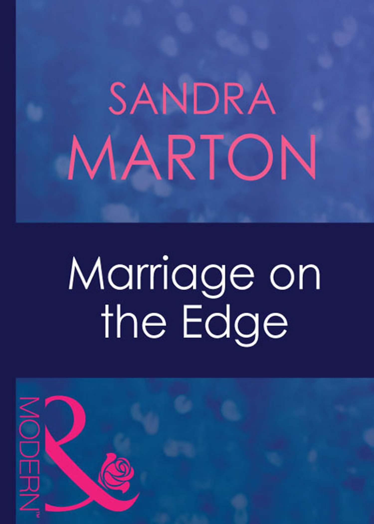 Обложка книги «Marriage On The Edge»