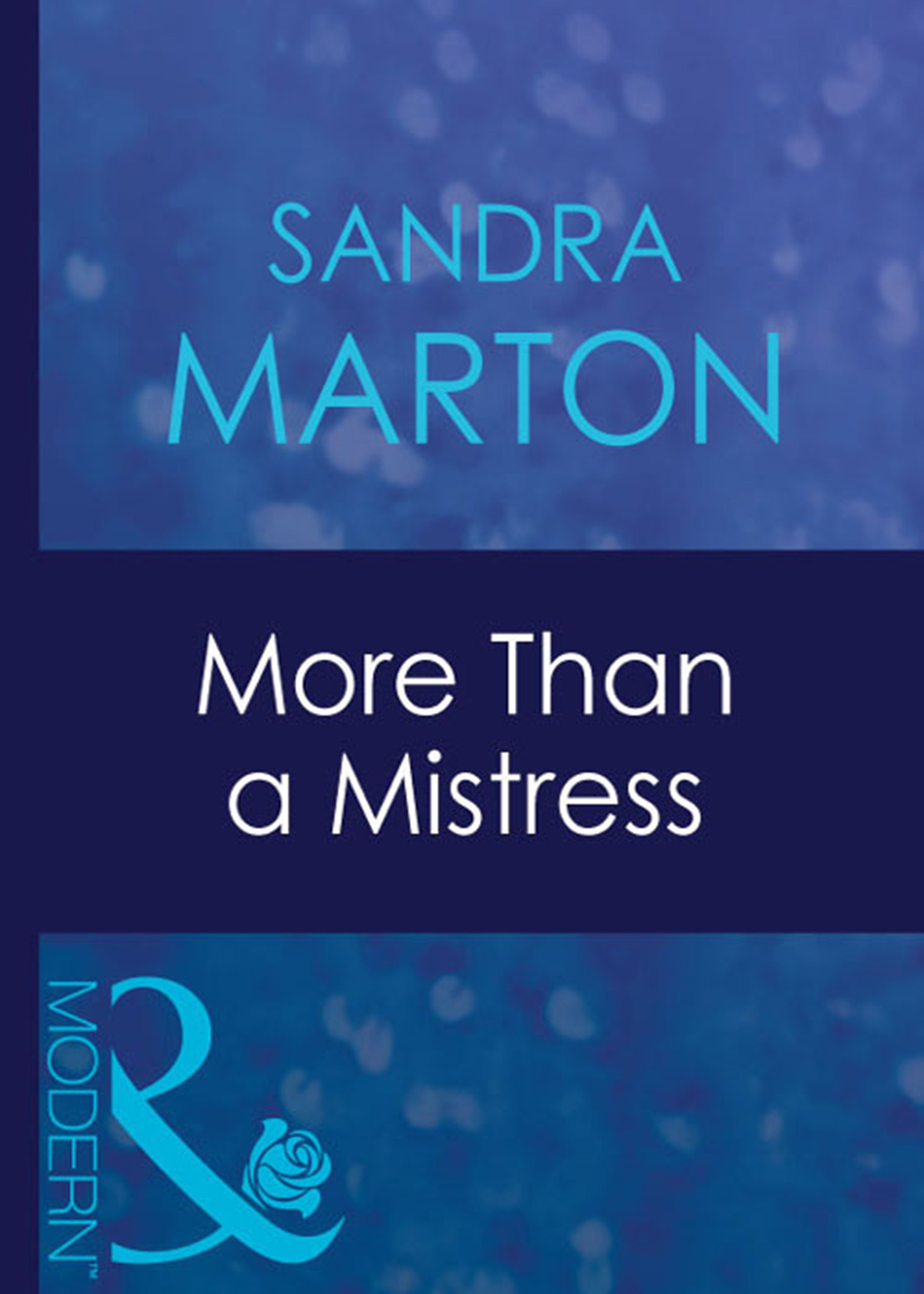 Обложка книги «More Than A Mistress»