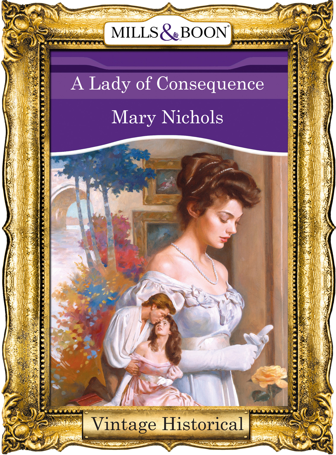 Обложка книги «A Lady of Consequence»