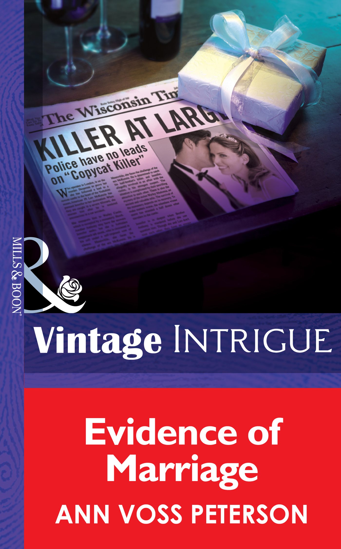 Обложка книги «Evidence Of Marriage»