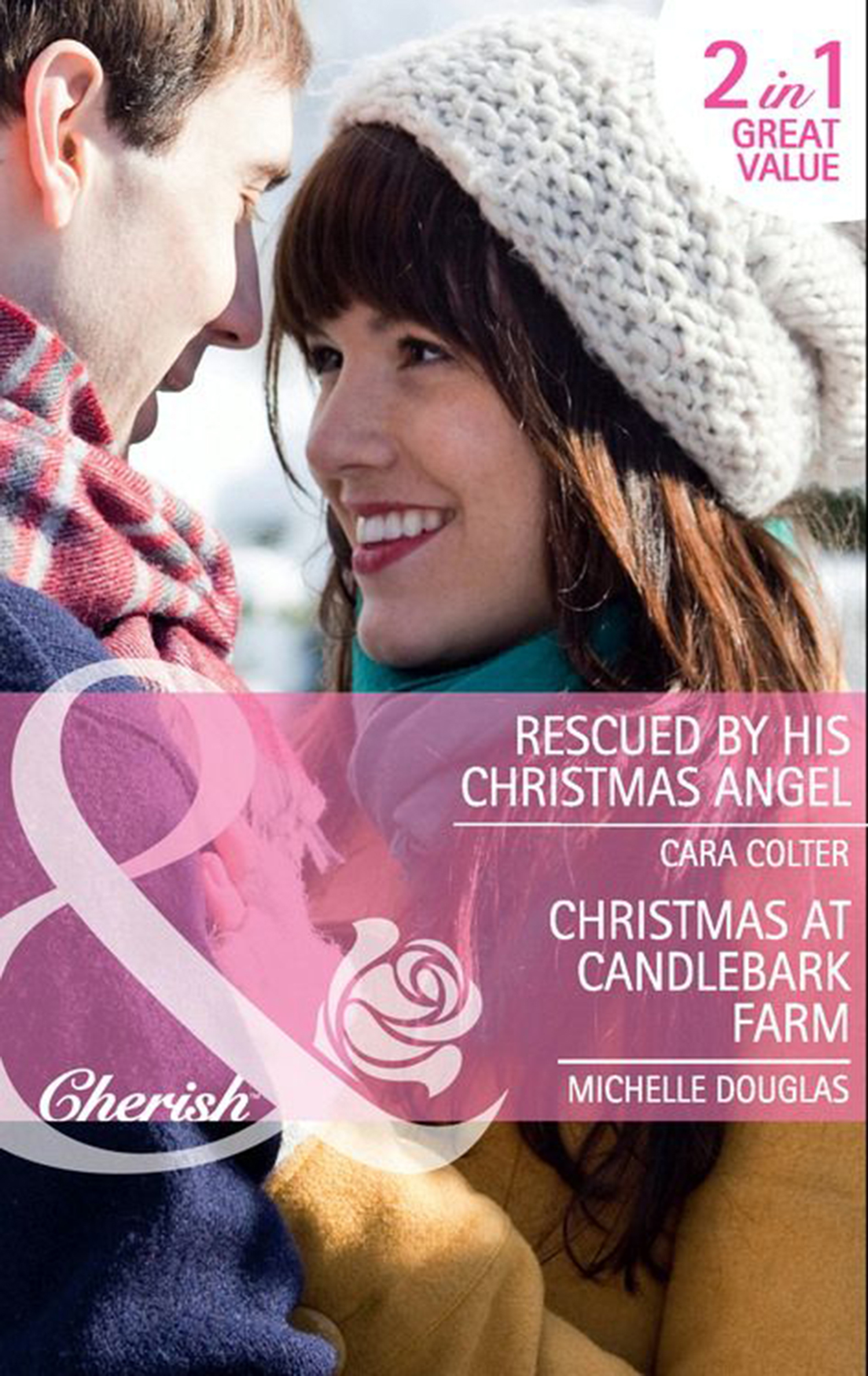 Обложка книги «Rescued by his Christmas Angel»