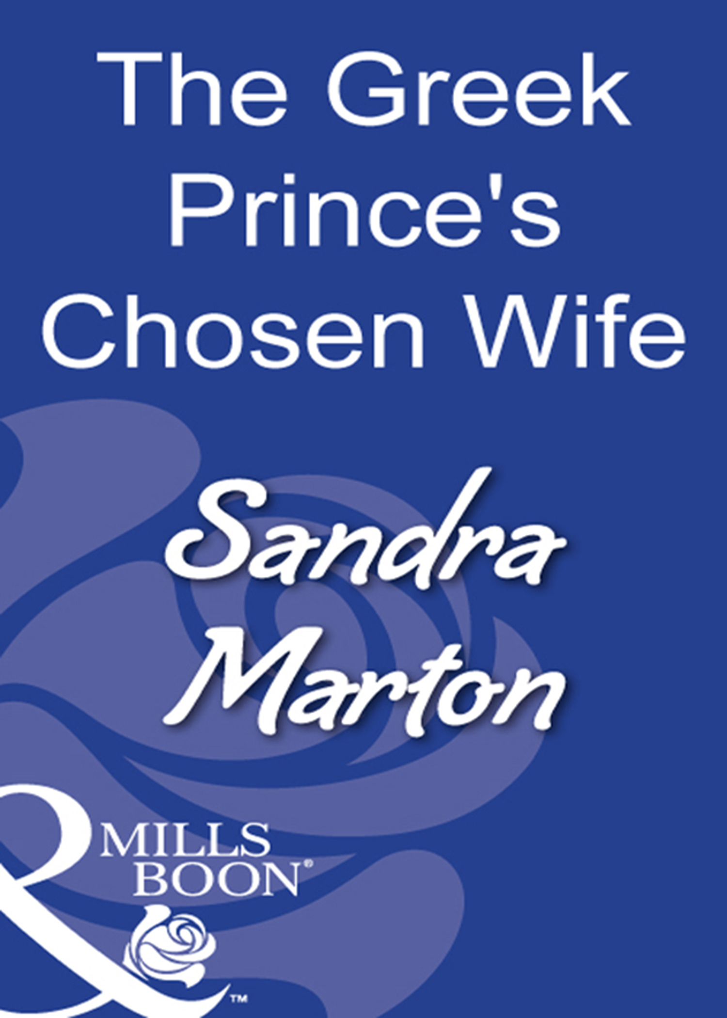 Обложка книги «The Greek Prince's Chosen Wife»