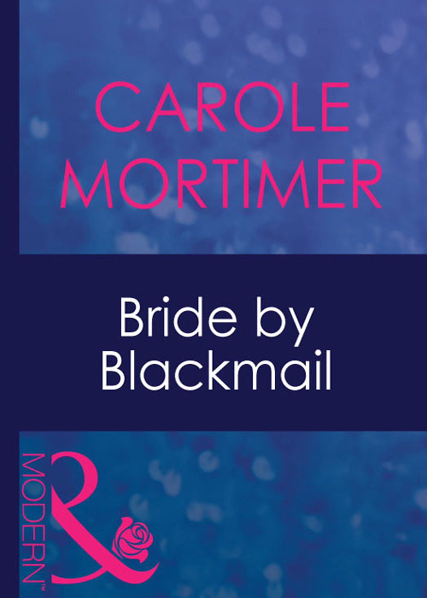 Обложка книги «Bride By Blackmail»