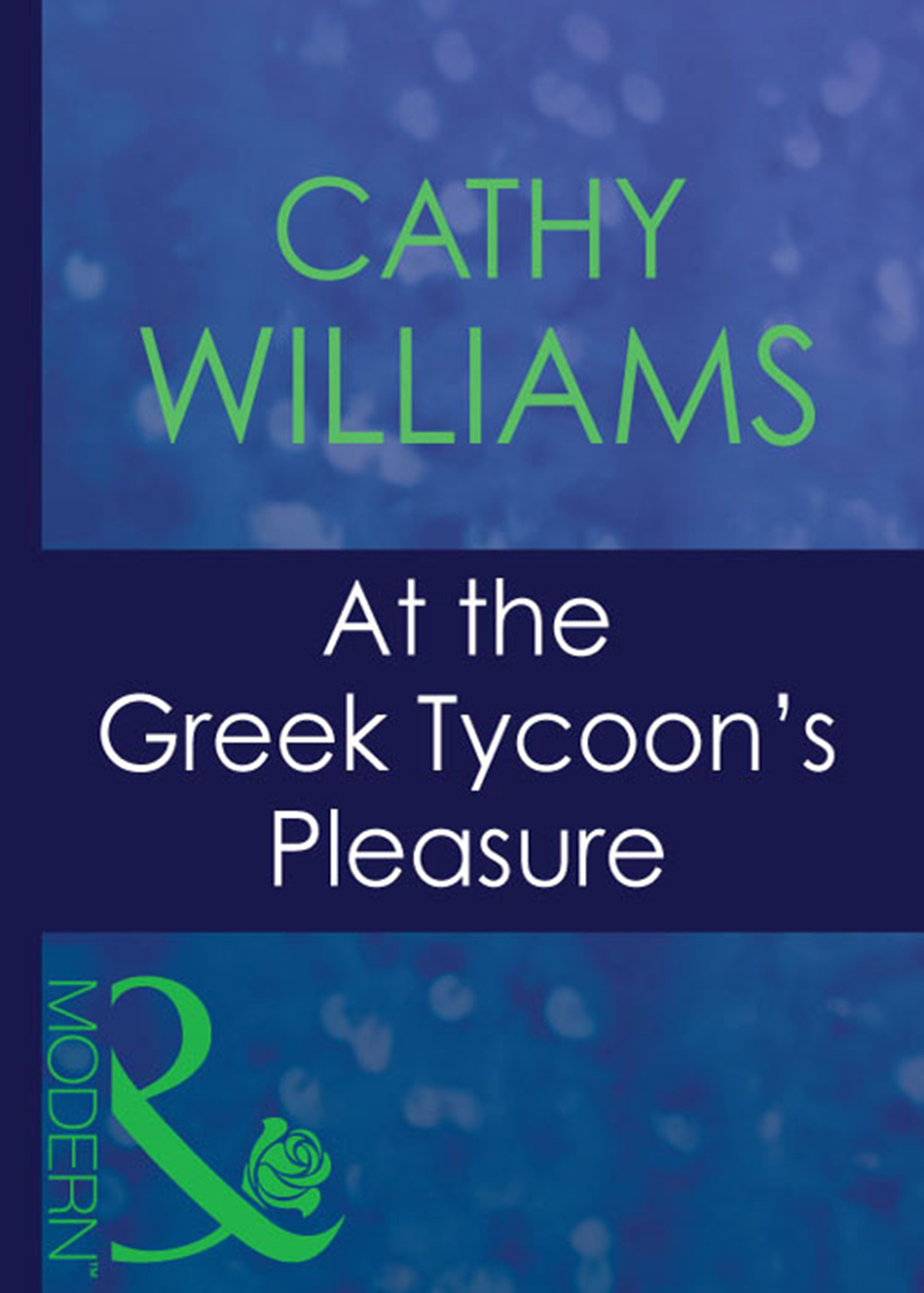 Обложка книги «At The Greek Tycoon's Pleasure»