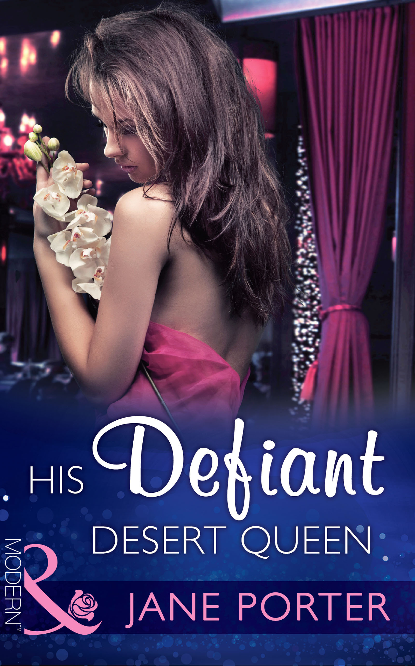 Обложка книги «His Defiant Desert Queen»
