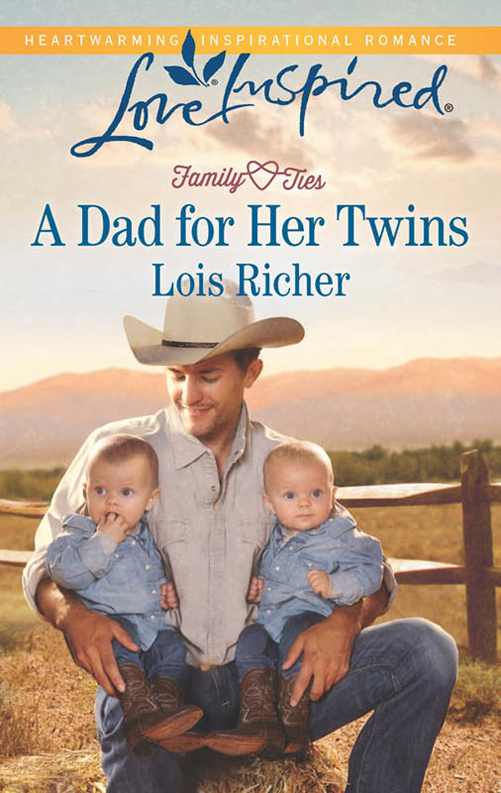 Обложка книги «A Dad for Her Twins»