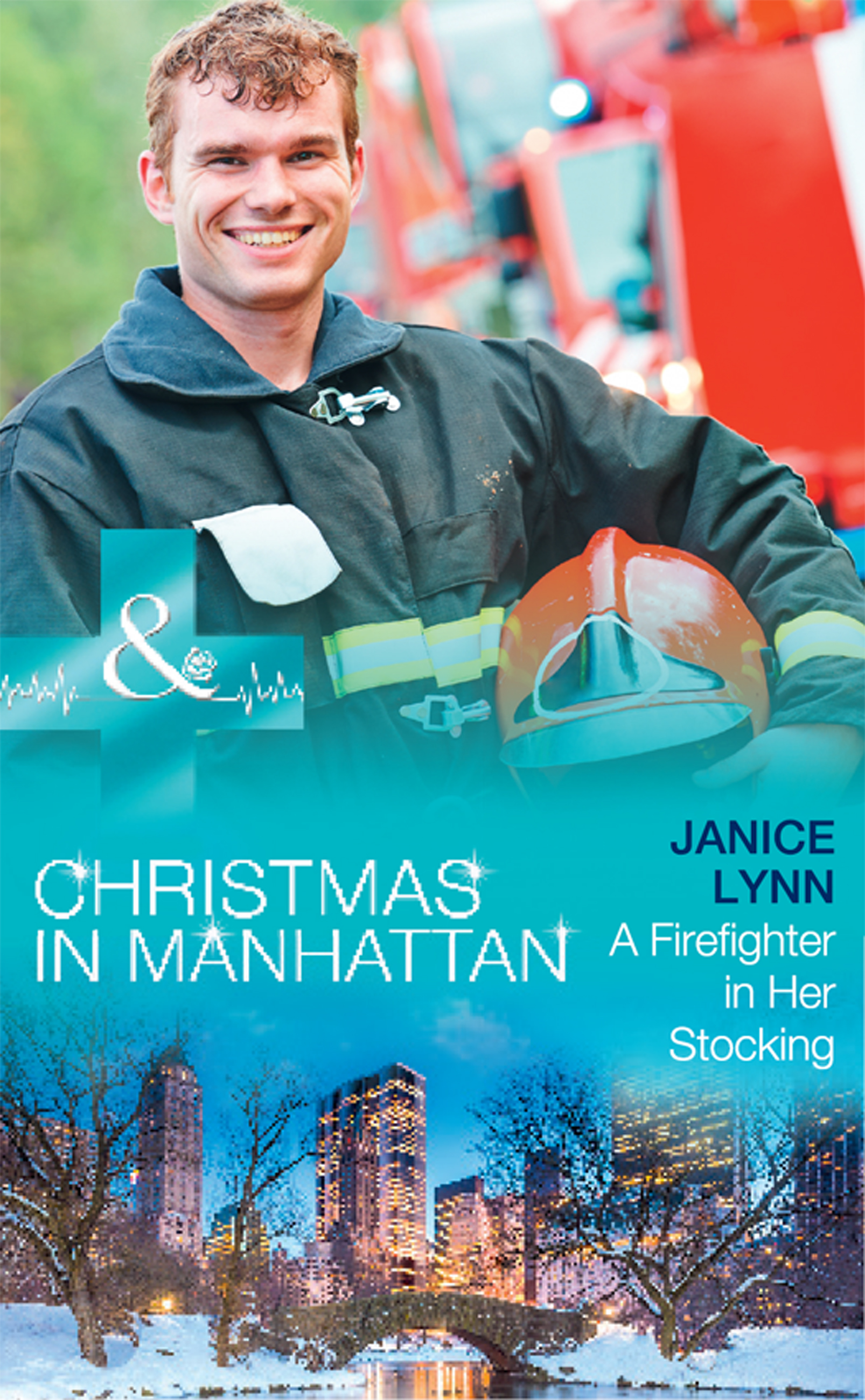 Обложка книги «A Firefighter In Her Stocking»