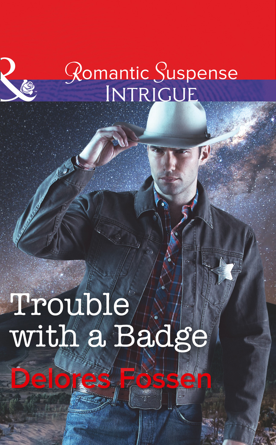 Обложка книги «Trouble With A Badge»