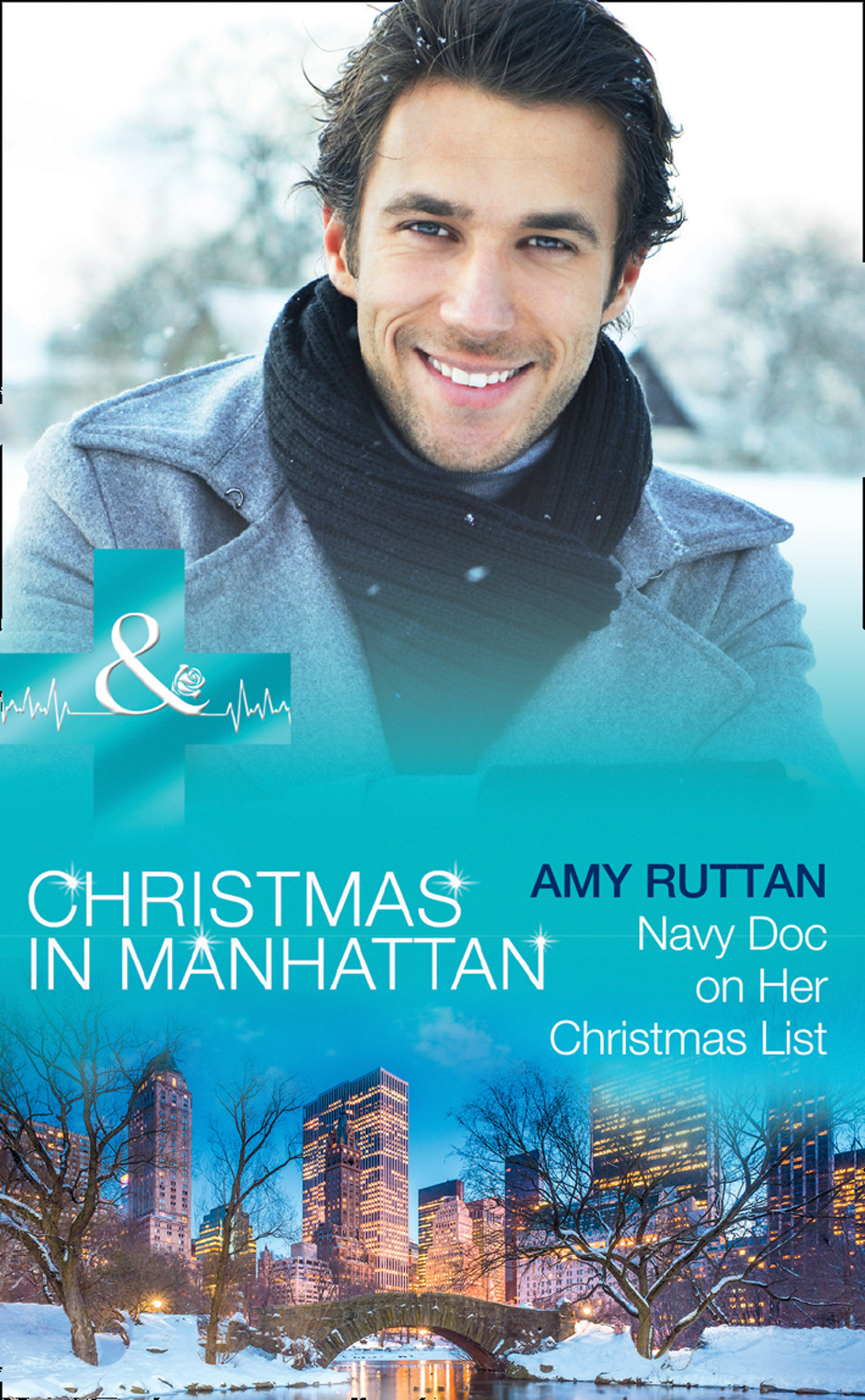 Обложка книги «Navy Doc On Her Christmas List»