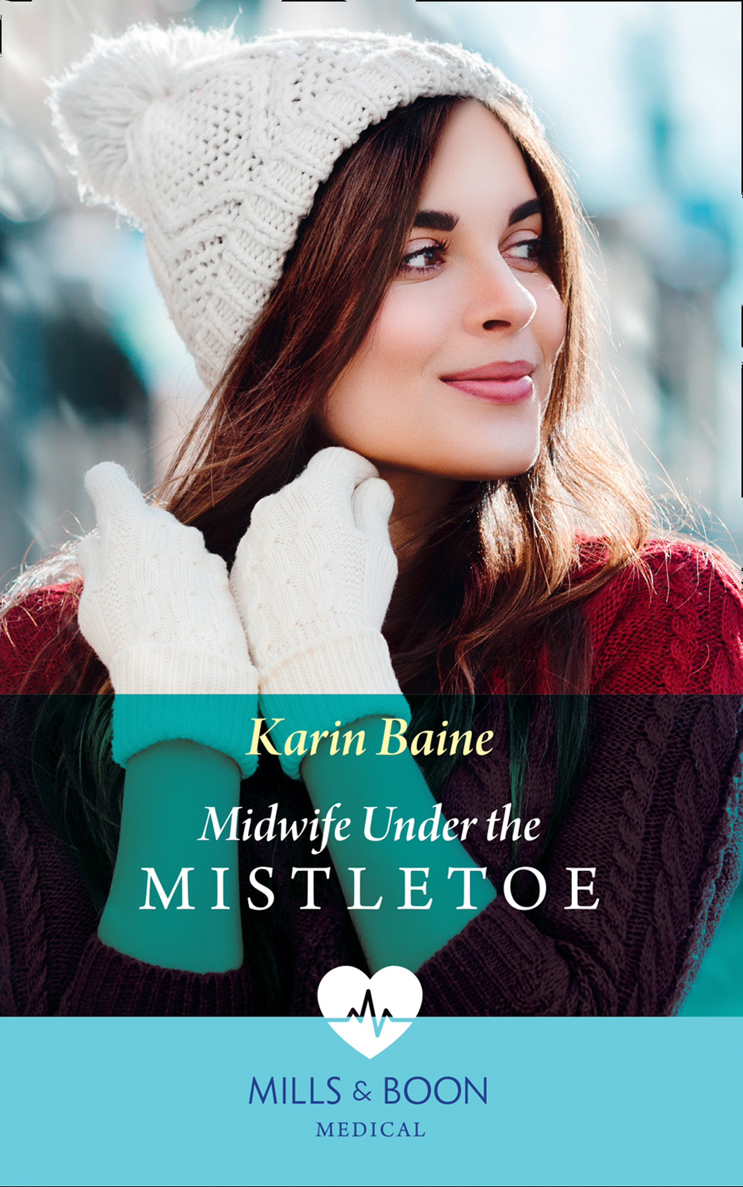 Обложка книги «Midwife Under The Mistletoe»