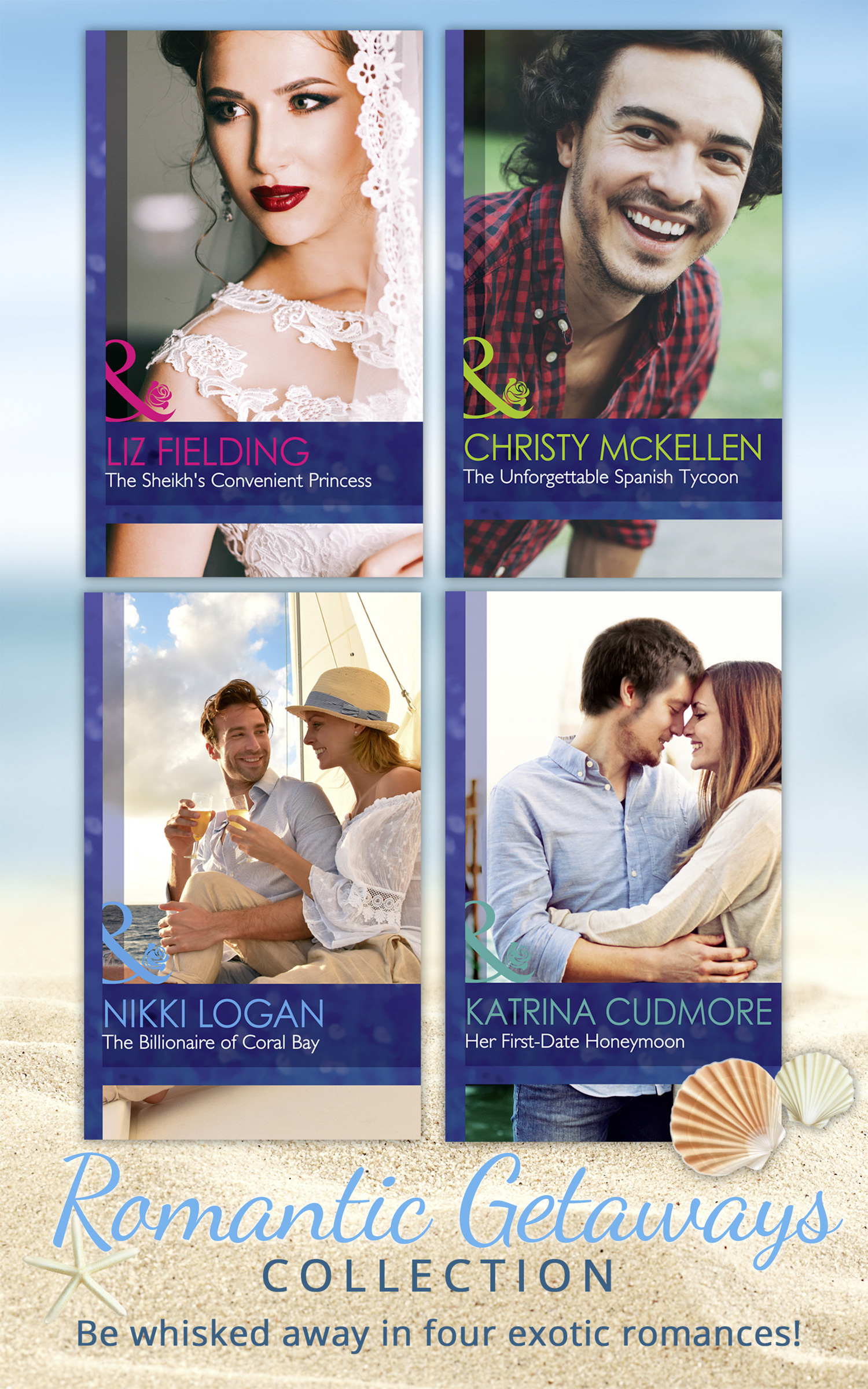 Обложка книги «Romantic Getaways Collection»