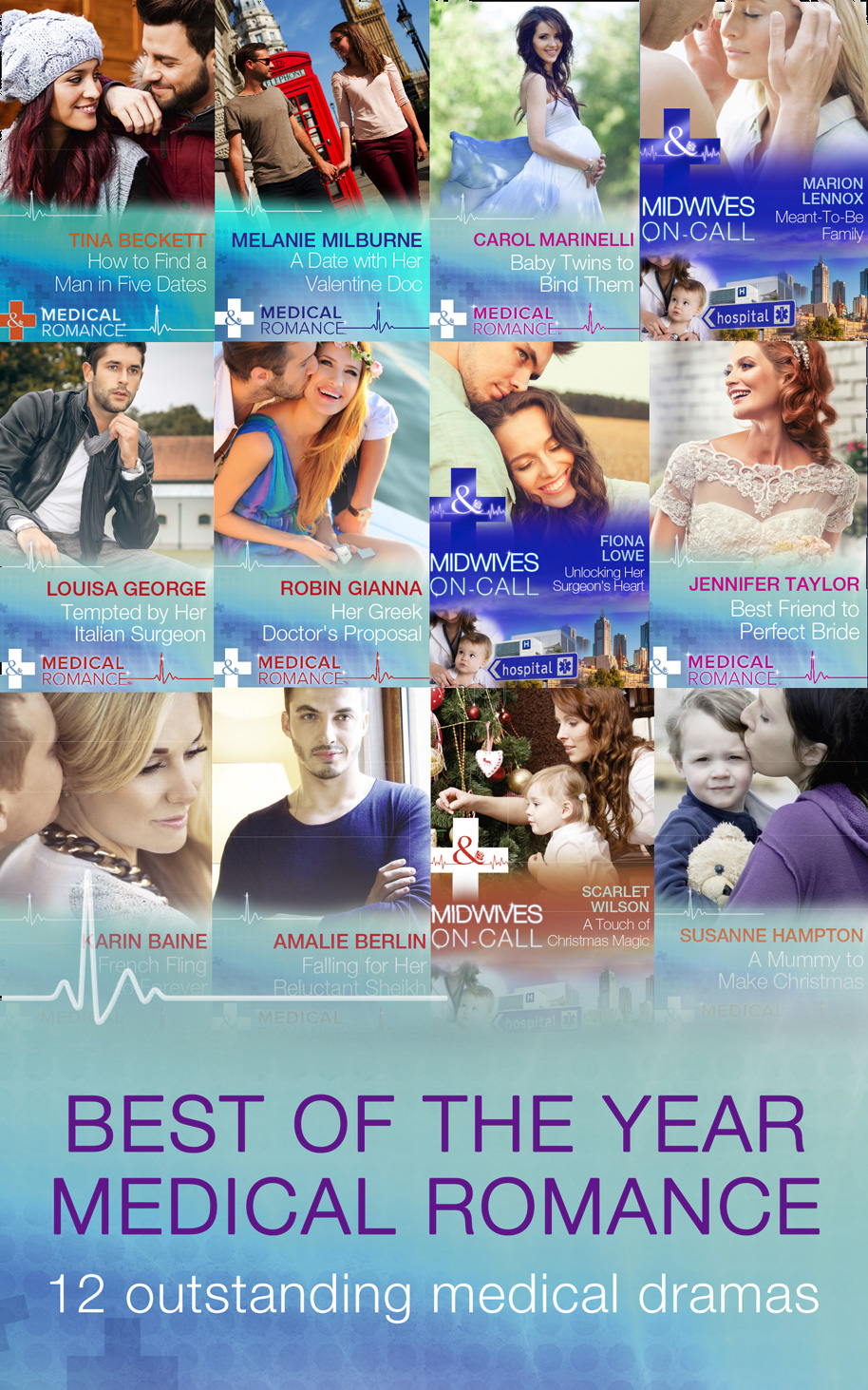 Обложка книги «The Best Of The Year - Medical Romance»