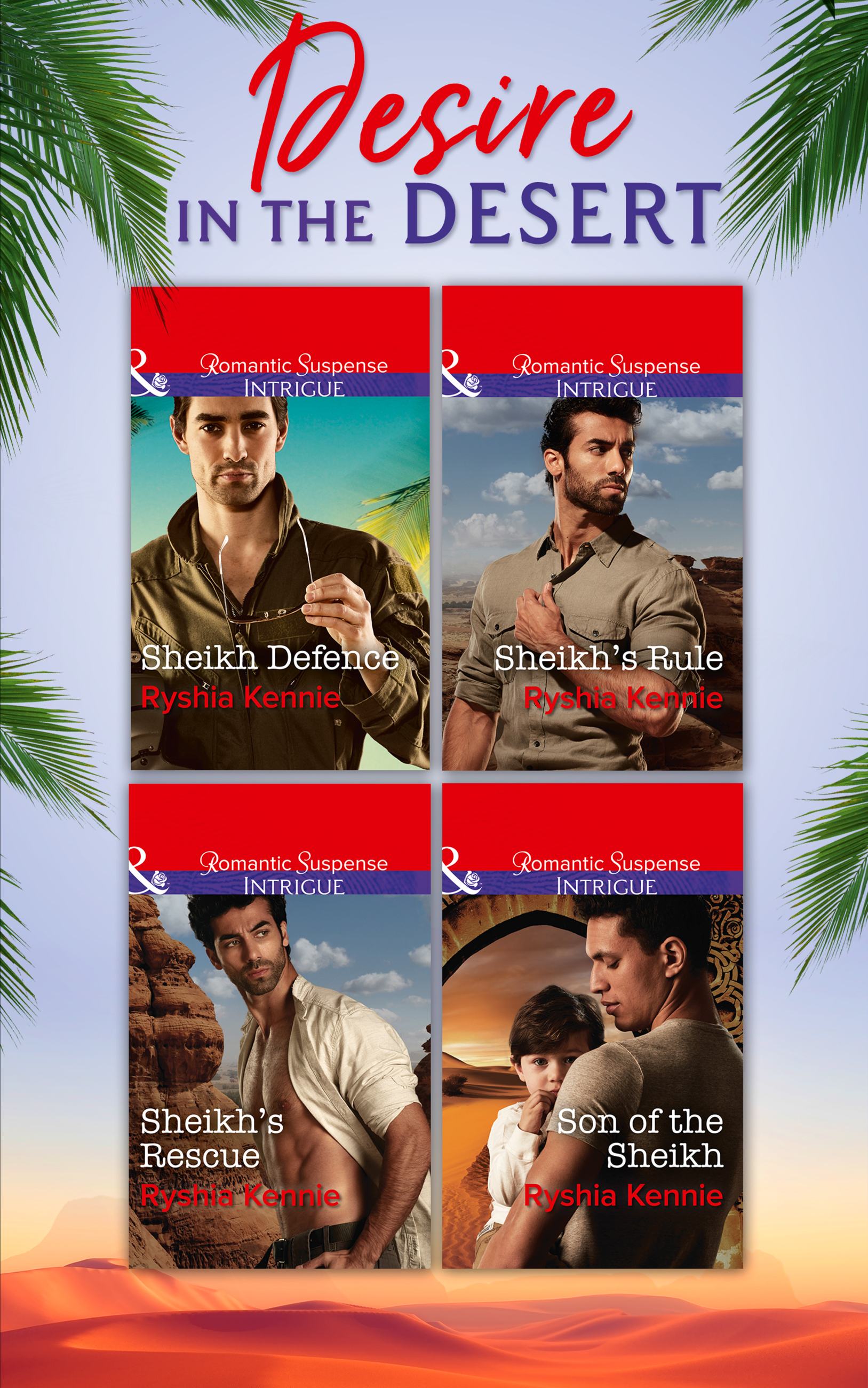 Обложка книги «Desire In The Desert»