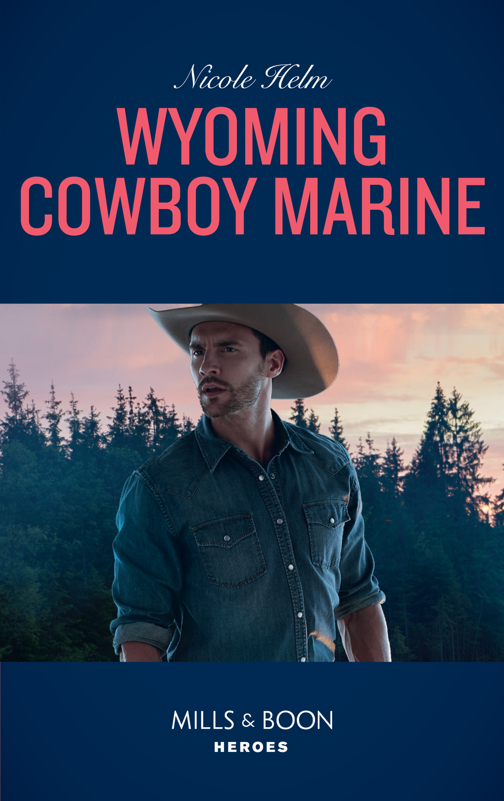 Обложка книги «Wyoming Cowboy Marine»