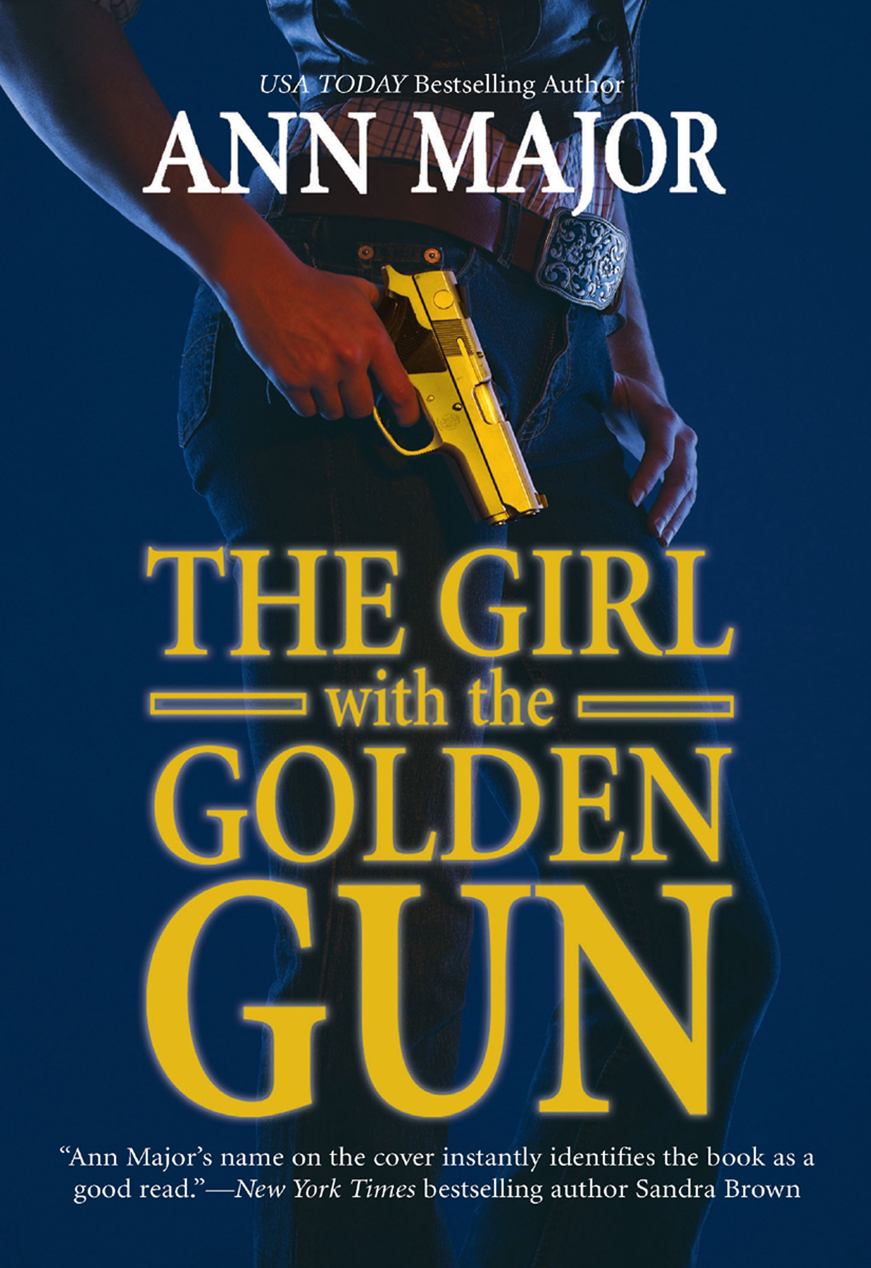 Обложка книги «The Girl with the Golden Gun»