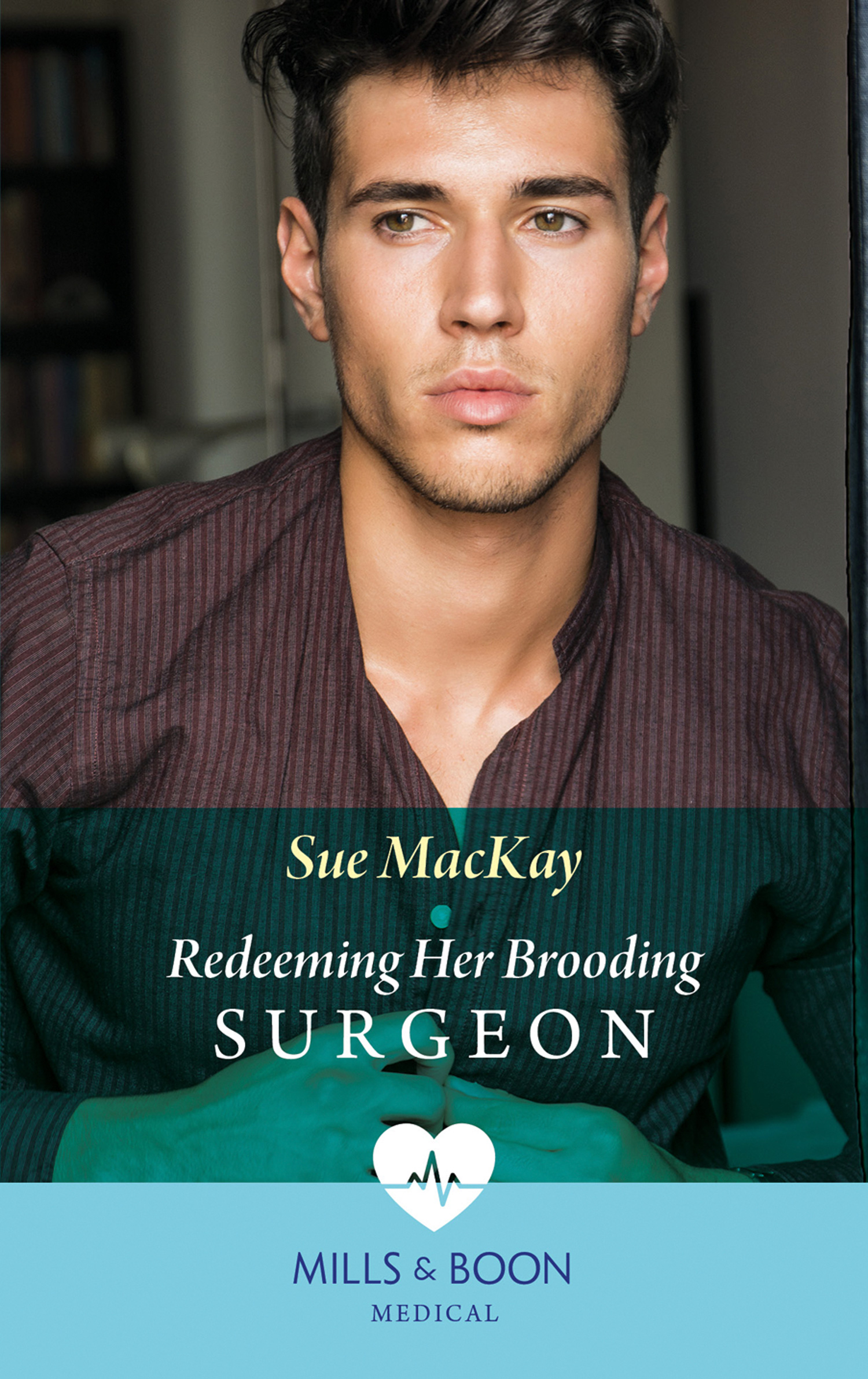 Обложка книги «Redeeming Her Brooding Surgeon»