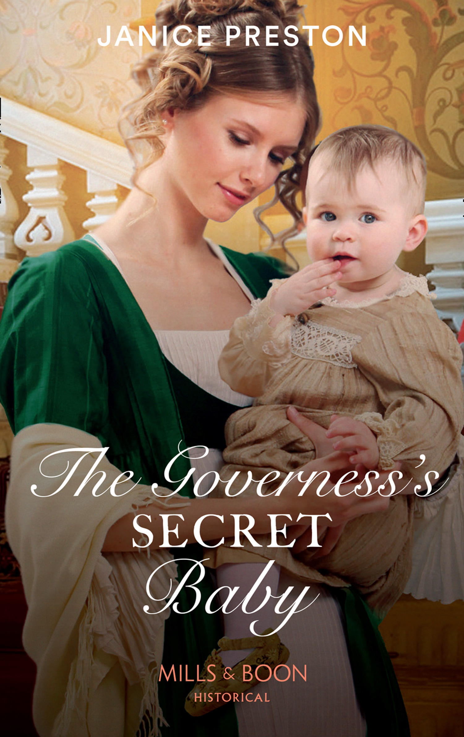 Обложка книги «The Governess's Secret Baby»
