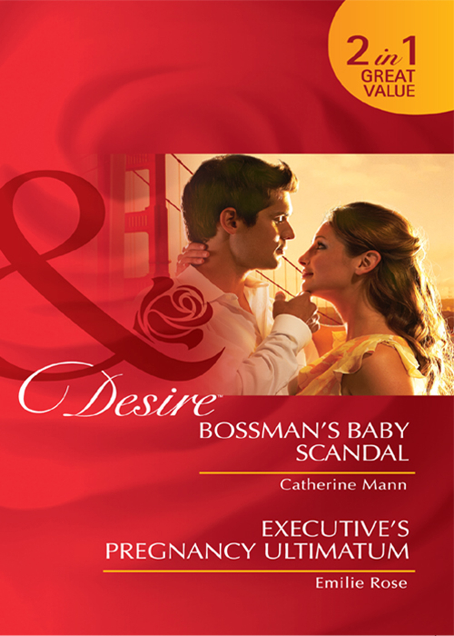 Обложка книги «Bossman's Baby Scandal / Executive's Pregnancy Ultimatum»