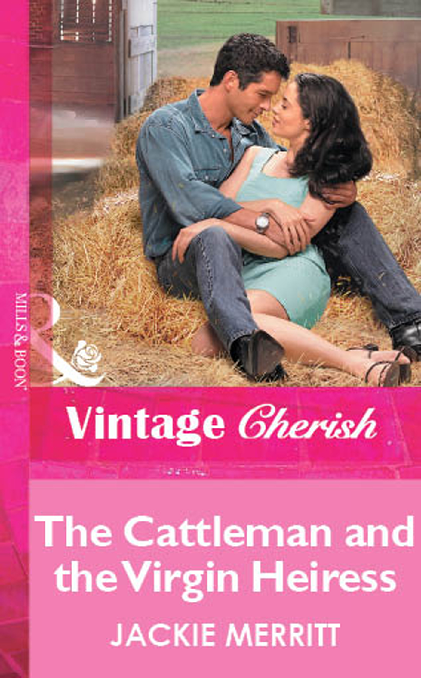 Обложка книги «The Cattleman And The Virgin Heiress»
