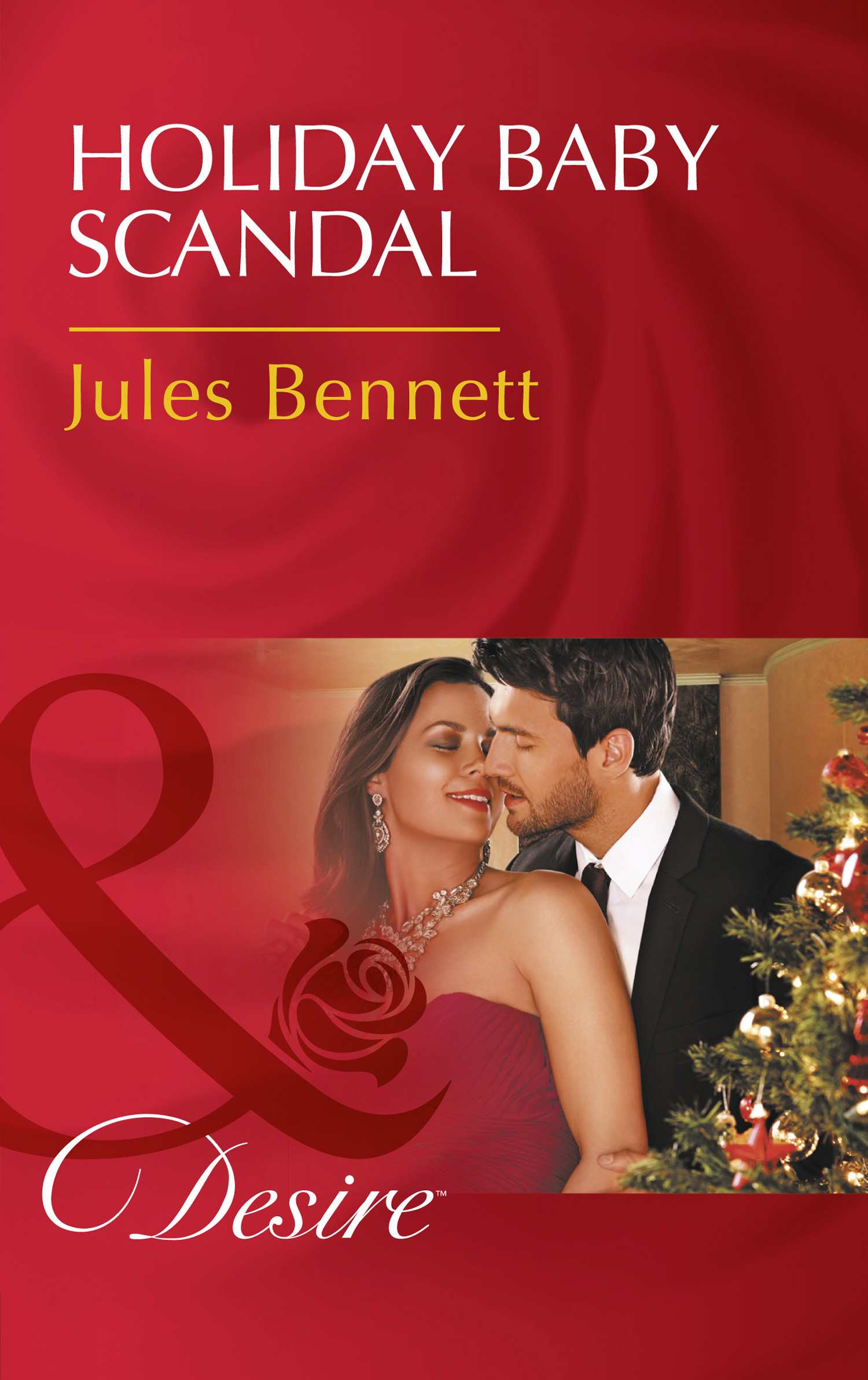 Обложка книги «Holiday Baby Scandal»