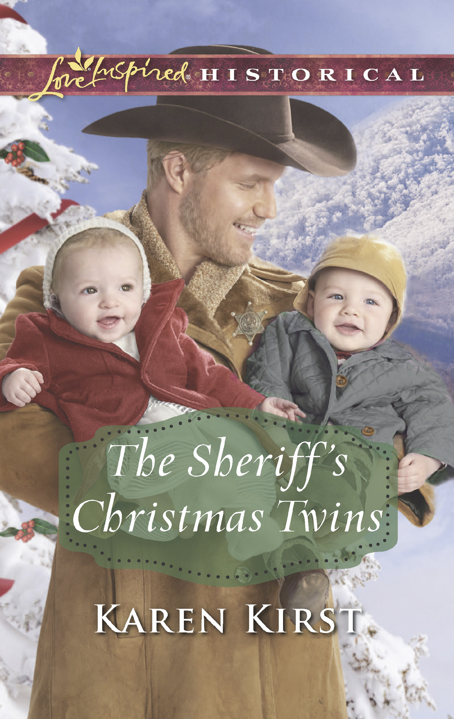 Обложка книги «The Sheriff's Christmas Twins»