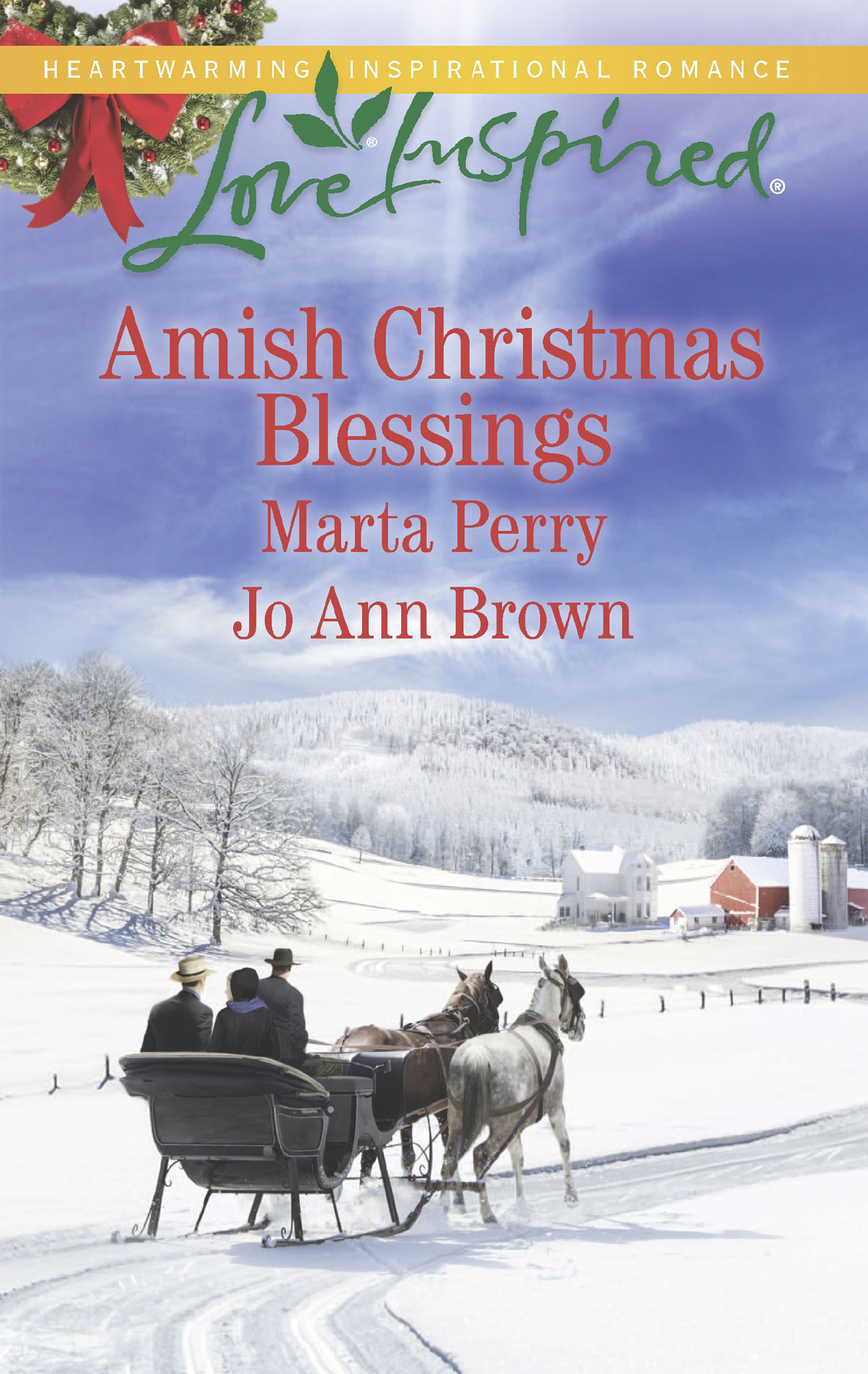 Обложка книги «Amish Christmas Blessings»