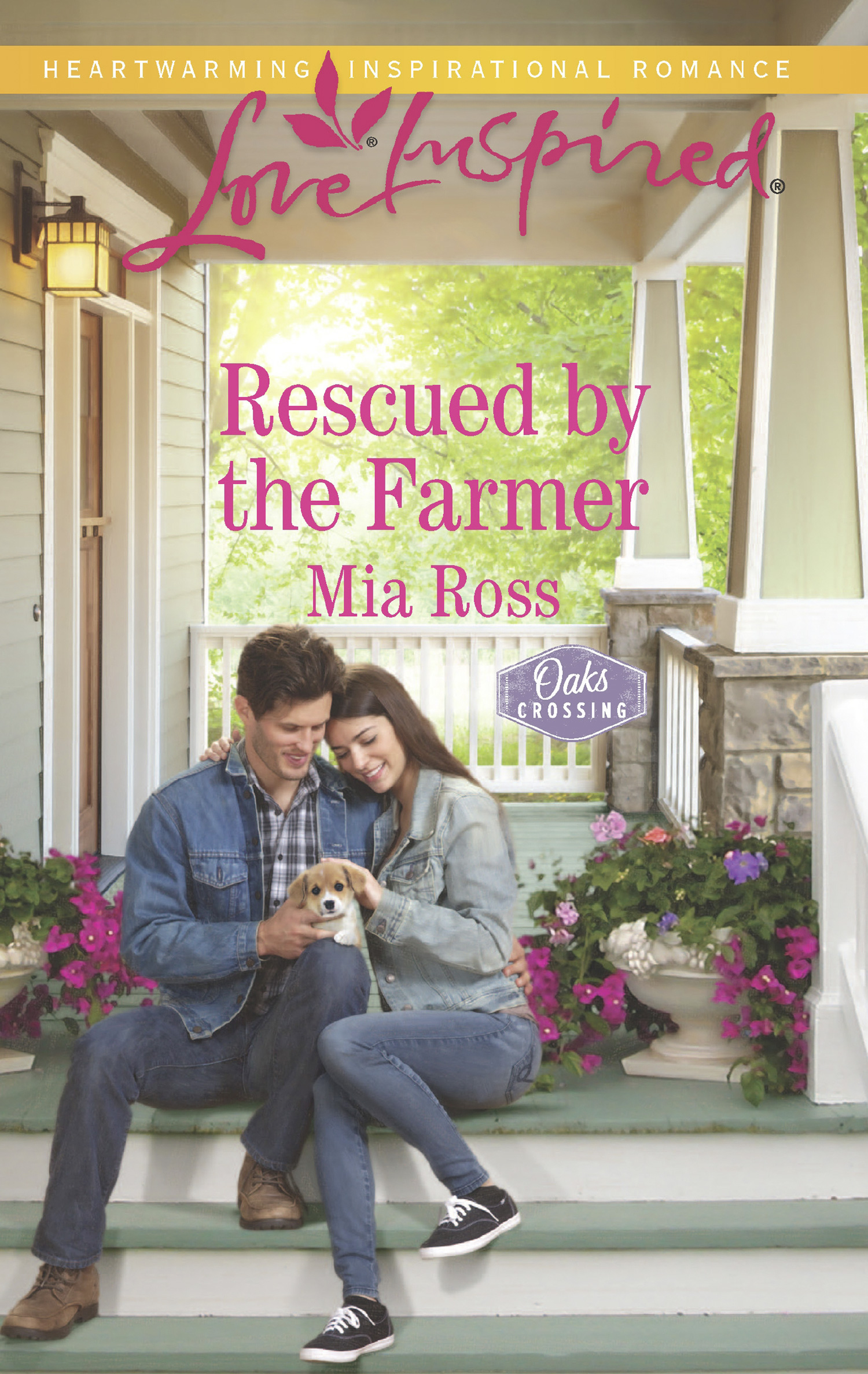 Обложка книги «Rescued By The Farmer»