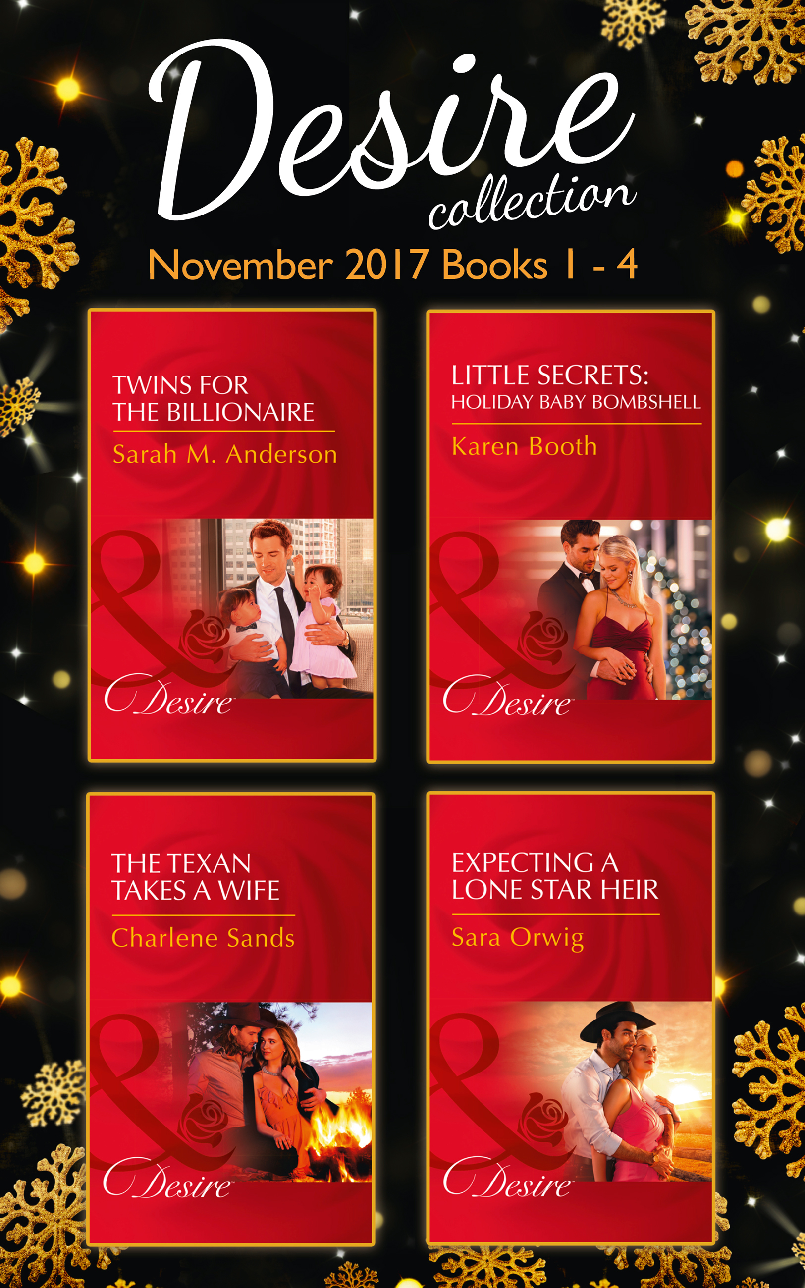 Обложка книги «Desire Collection: November Books 1 - 4»